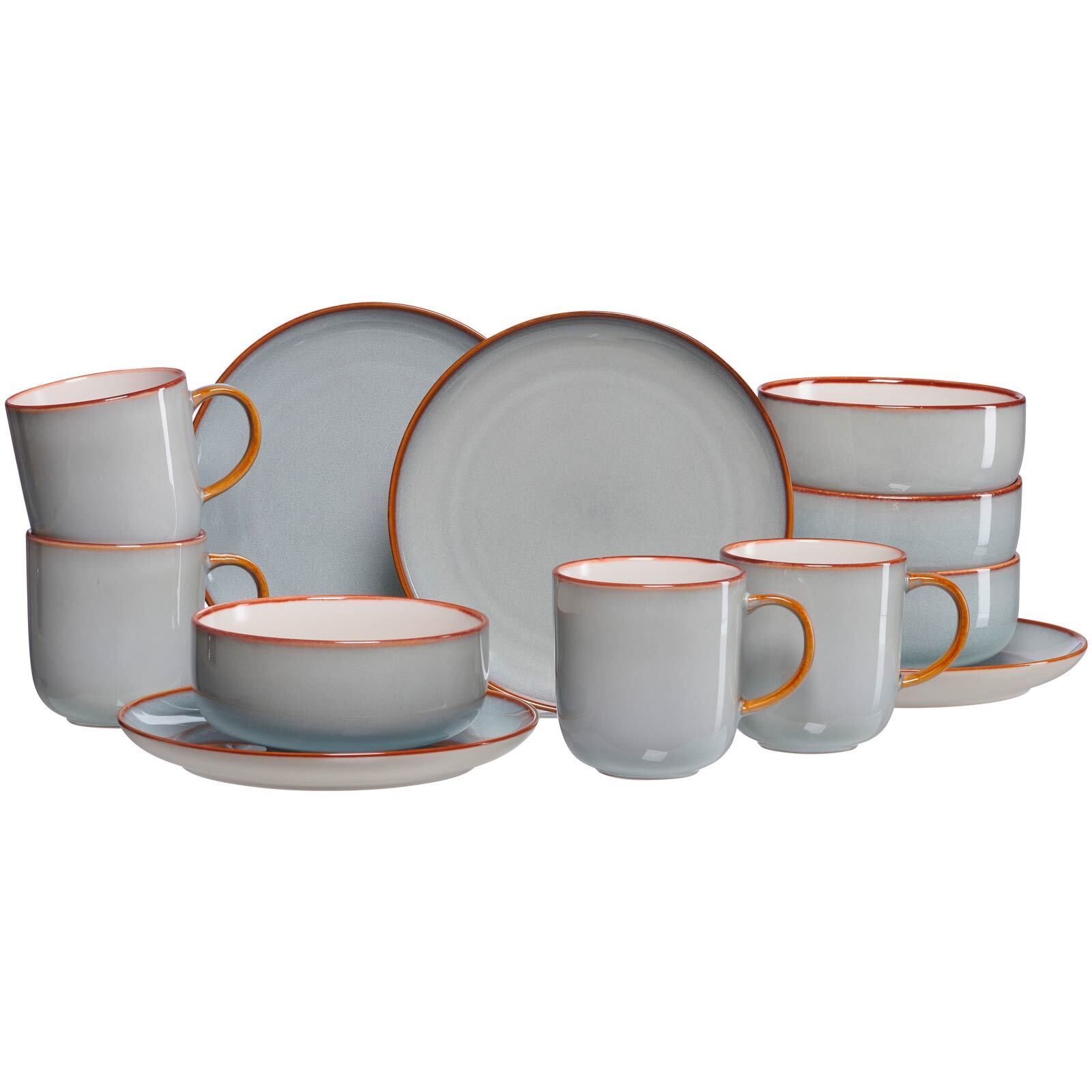 Ritzenhoff & Breker Fr&uuml;hst&uuml;cks-Set Portofino 12er Set - Bild 1