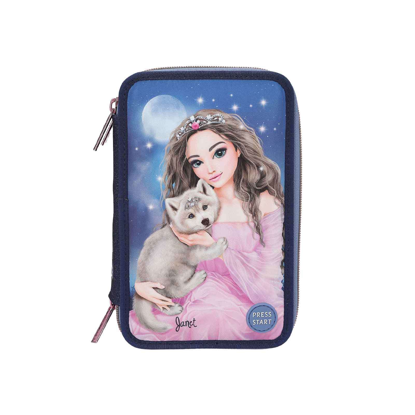 Depesche 3-Fach Federtasche TOPModel 7,5 x 13 x 20 cm - Bild 1