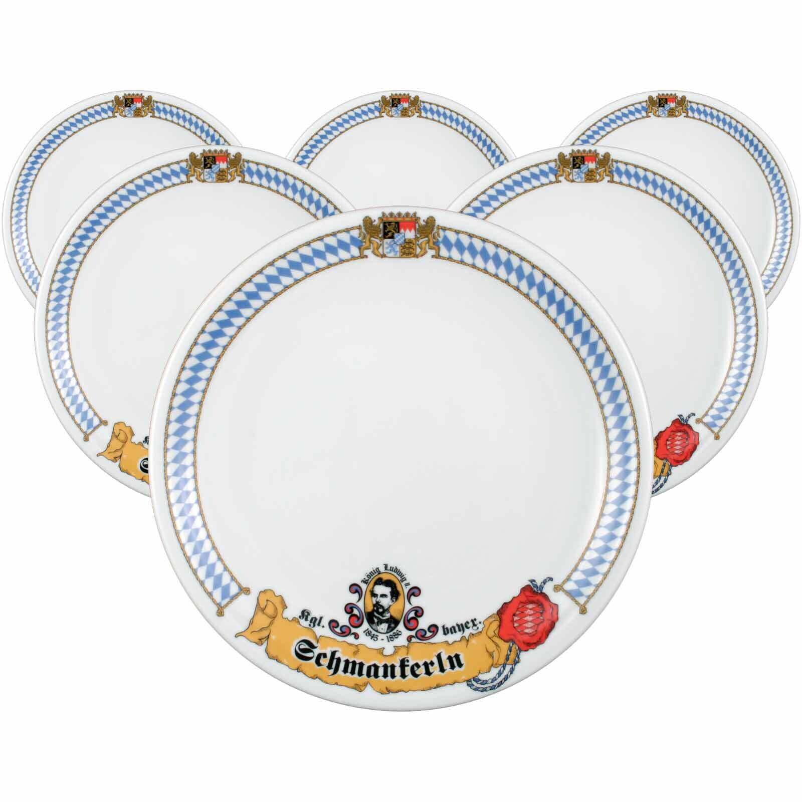 Seltmann Weiden Speiseteller Compact Bayern ø 27 cm 6er Set