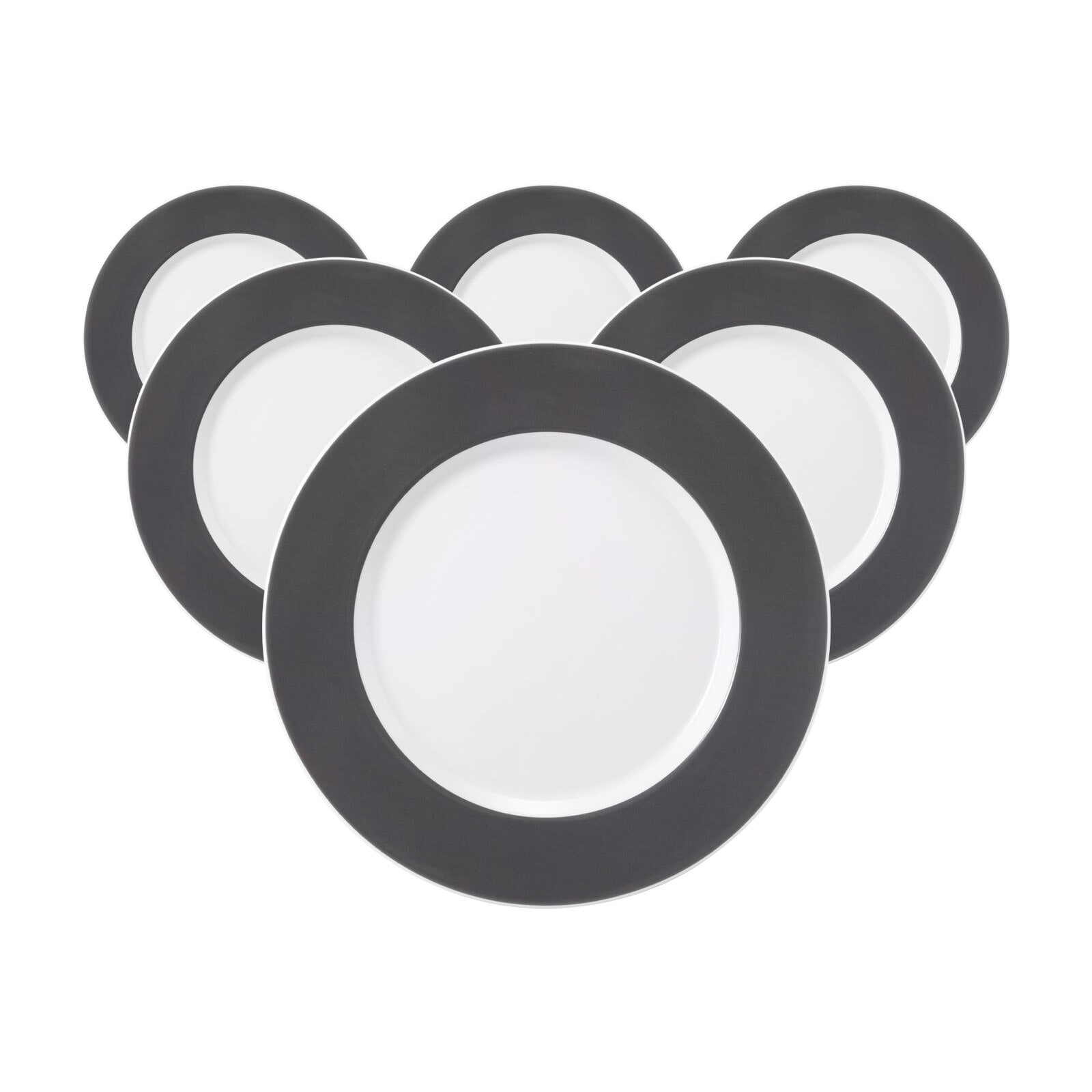 Seltmann Weiden Fr&uuml;hst&uuml;cksteller No Limits Moments &oslash; 24 cm 6er Set - Bild 1