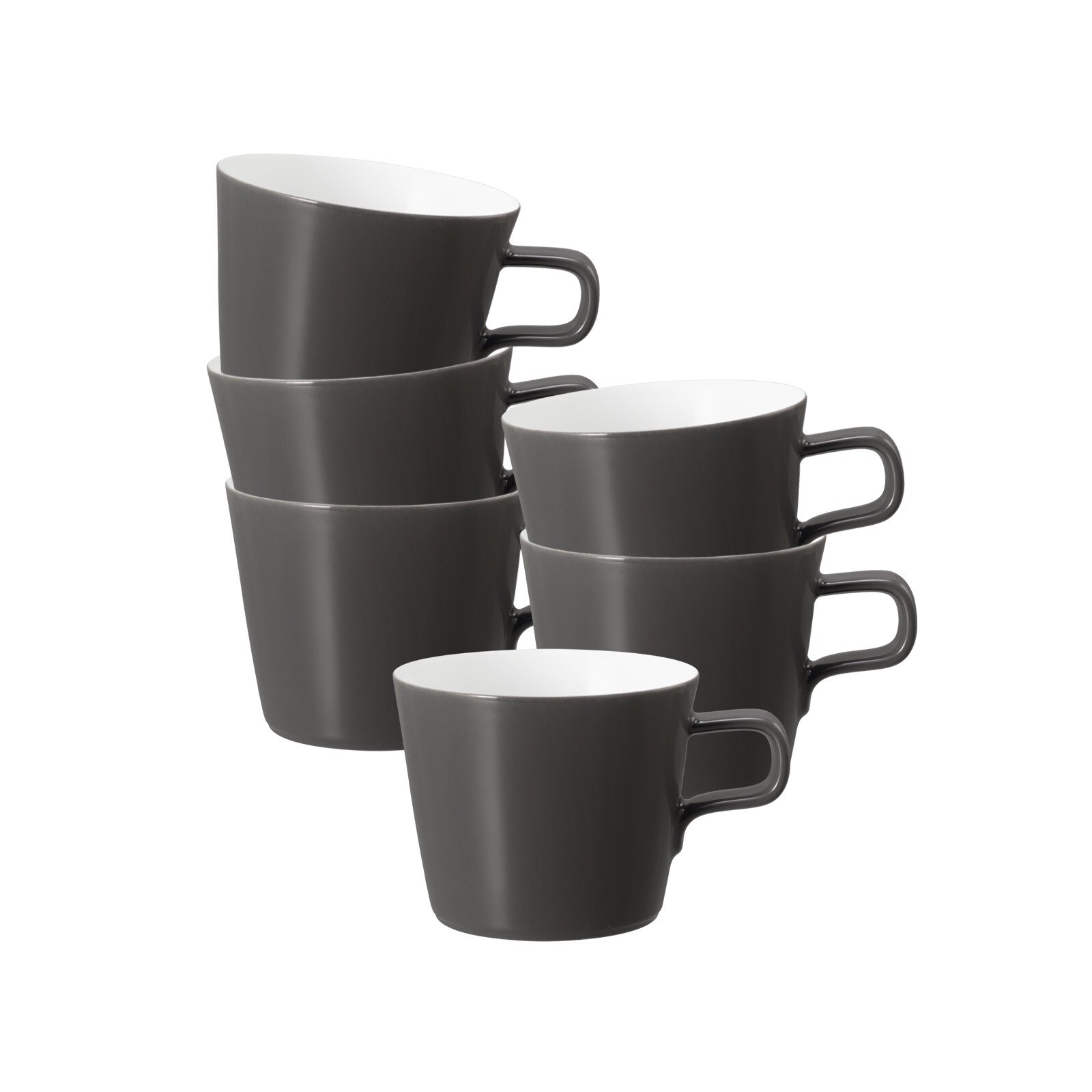 Seltmann Weiden Cappuccino-/Teetassen No Limits Moments 0,26 l 6er Set