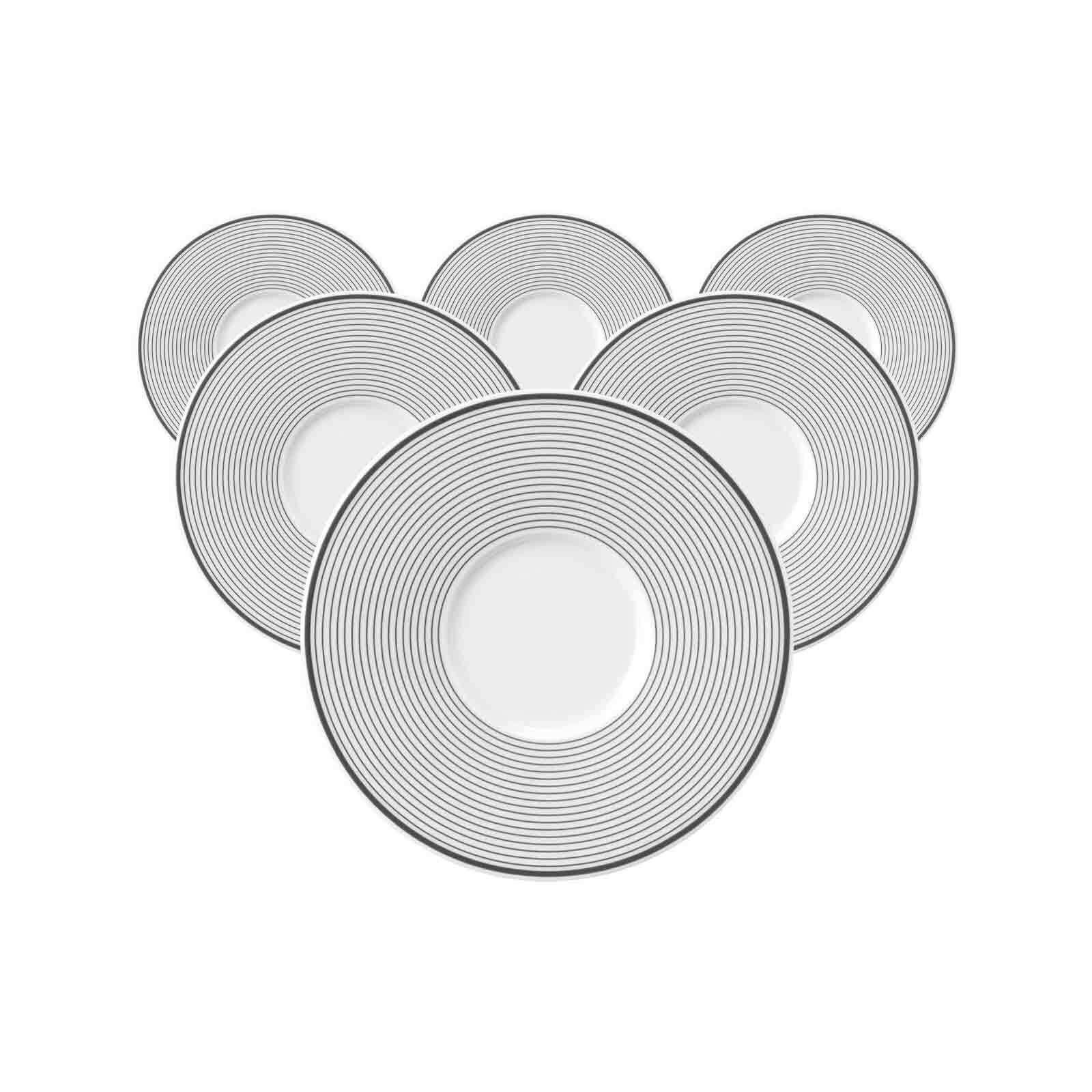Seltmann Weiden Kombi-Untertassen No Limits Moments &oslash; 17,7 cm 6er Set - Bild 1