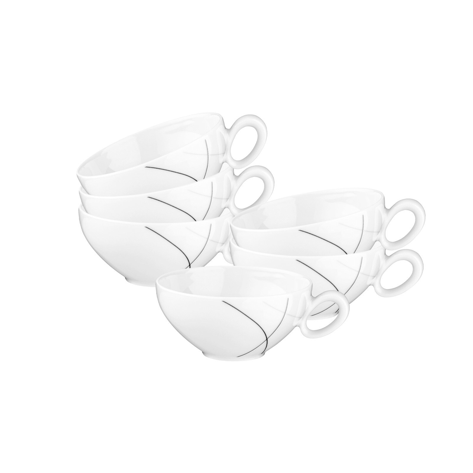 Seltmann Weiden Teetassen Trio Highline 0,14 l 6er Set - Bild 1