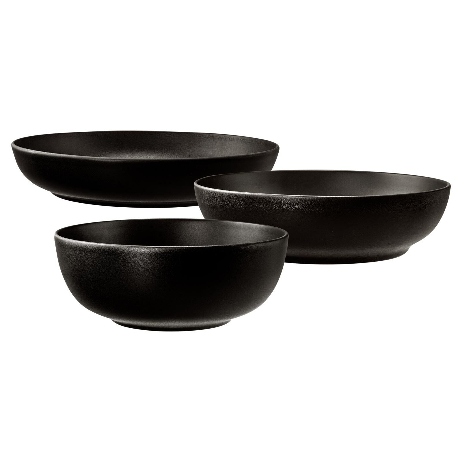 Seltmann Weiden Foodbowl-Set Liberty Velvet Black 3-tlg.