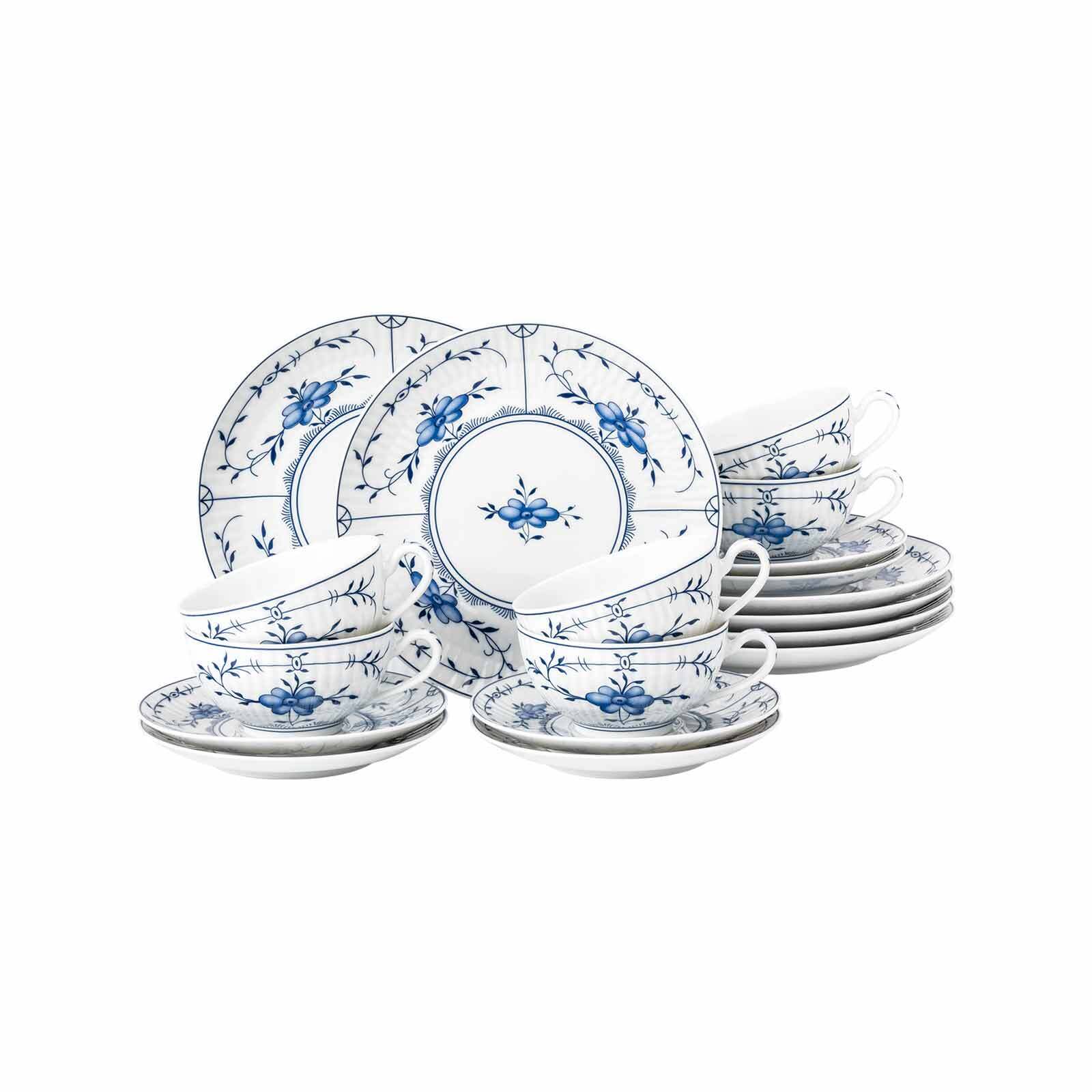 Seltmann Weiden Teeservice Amina Strohblume 6er Set - Bild 1