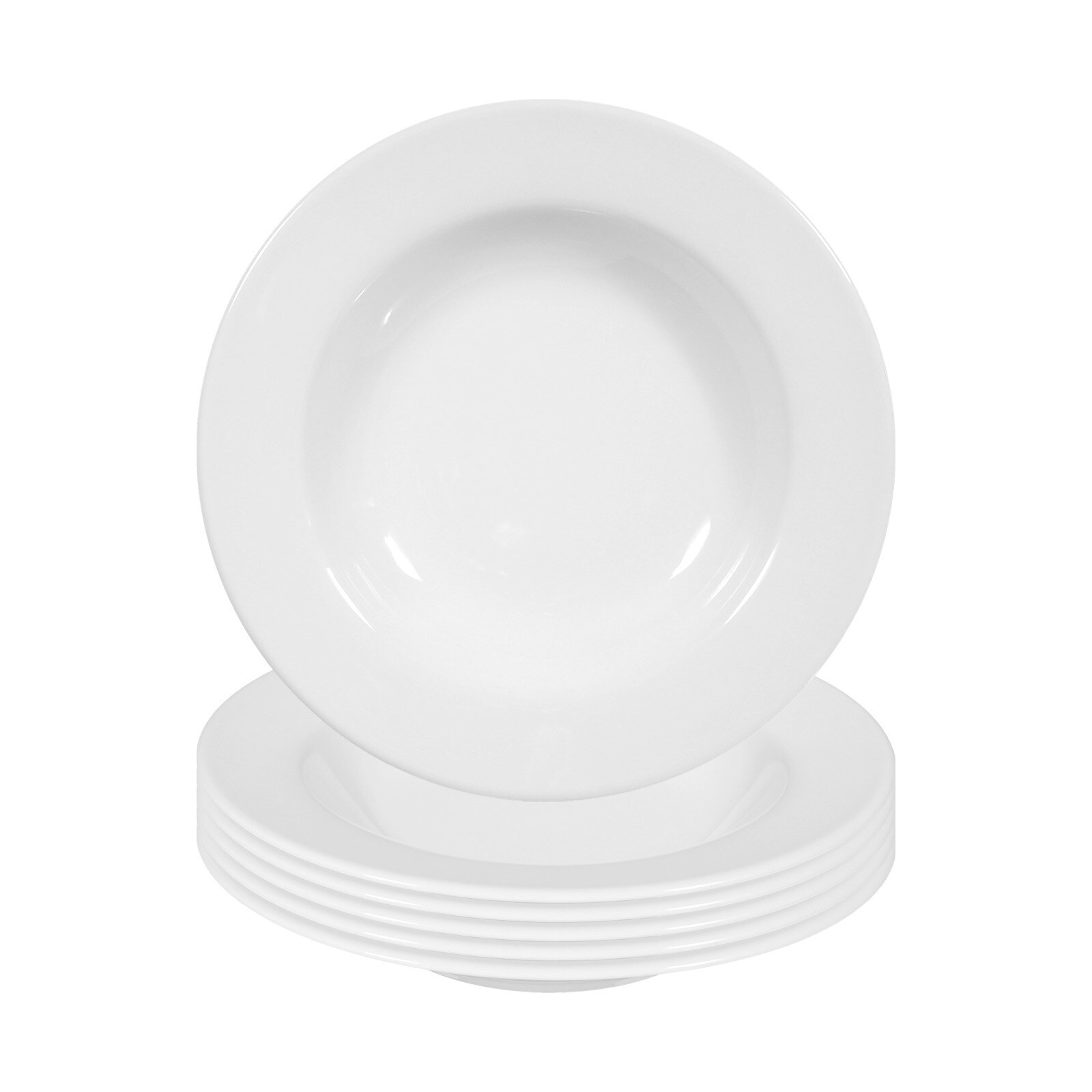 Seltmann Weiden Suppenteller Rondo/Liane &oslash; 22,3 cm 6er Set - Bild 1