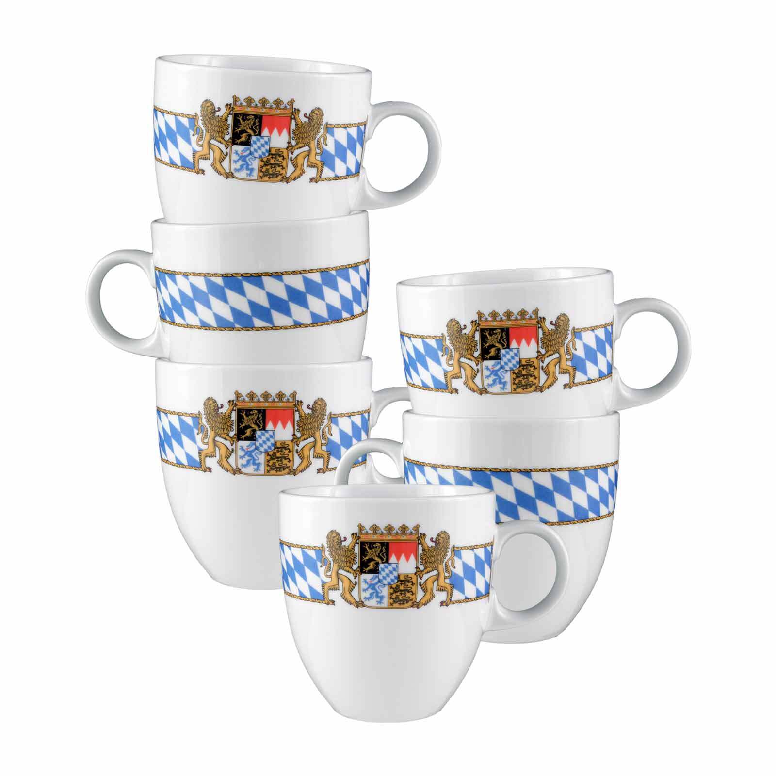 Seltmann Weiden Becher Compact Bayern 0,5 l 6er Set - Bild 1