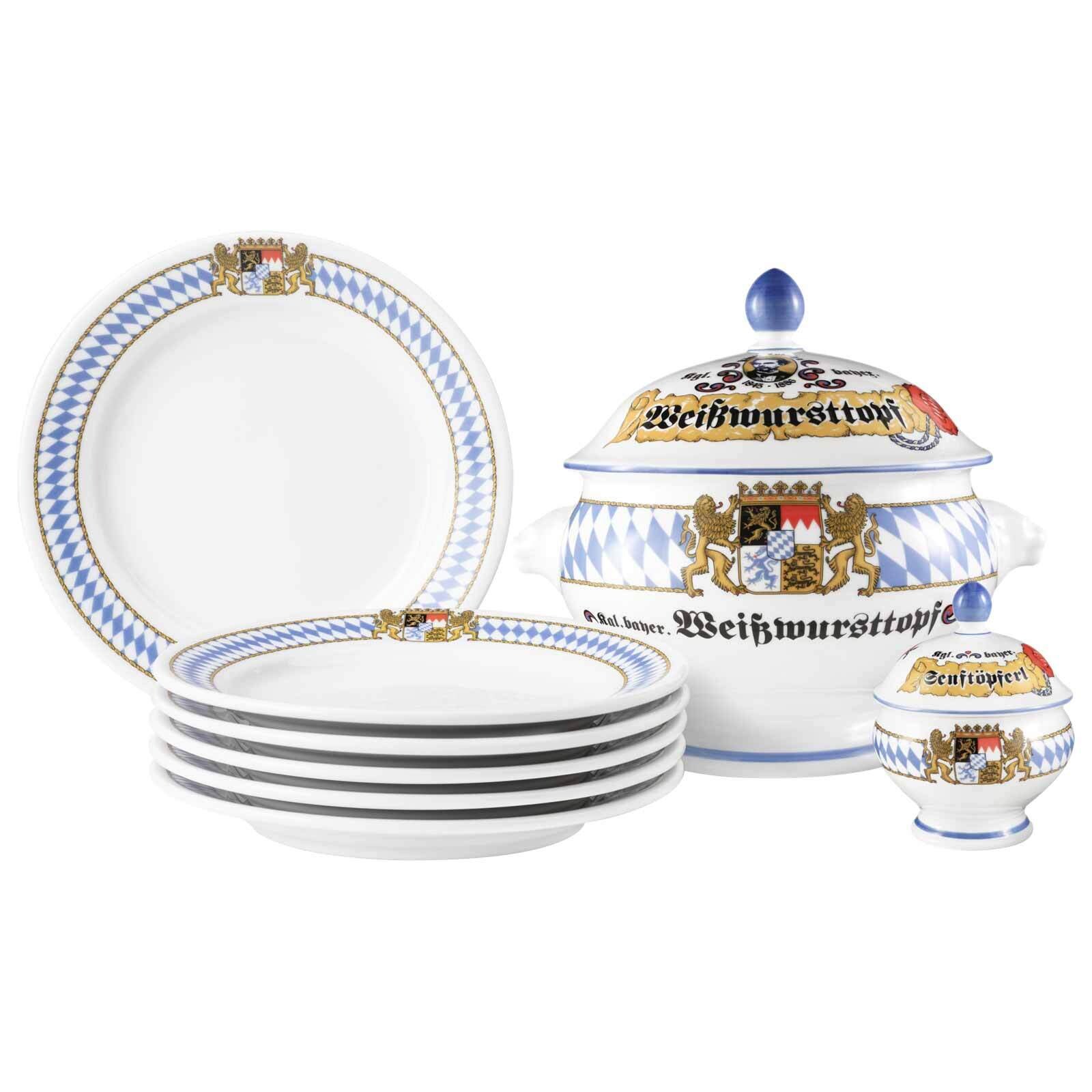 Seltmann Weiden Weißwurst-Set Compact Bayern 8er Set