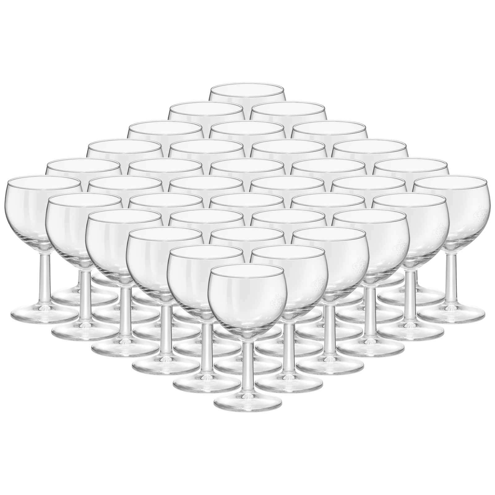 Van Well Weingl&auml;ser geeicht Ballon Profi 0,1 l 36er Set - Bild 1