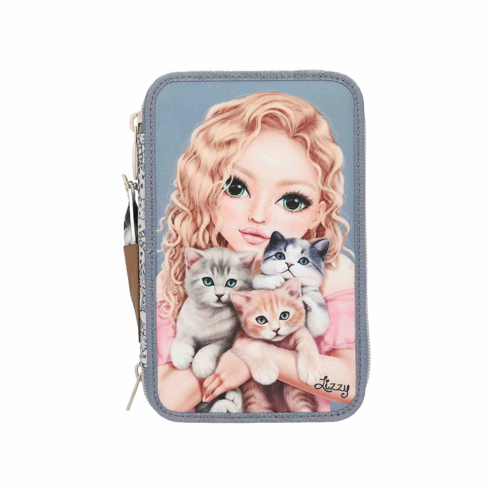 Depesche 3-Fach Federtasche TOPModel 7,5 x 13 x 20 cm - Bild 1