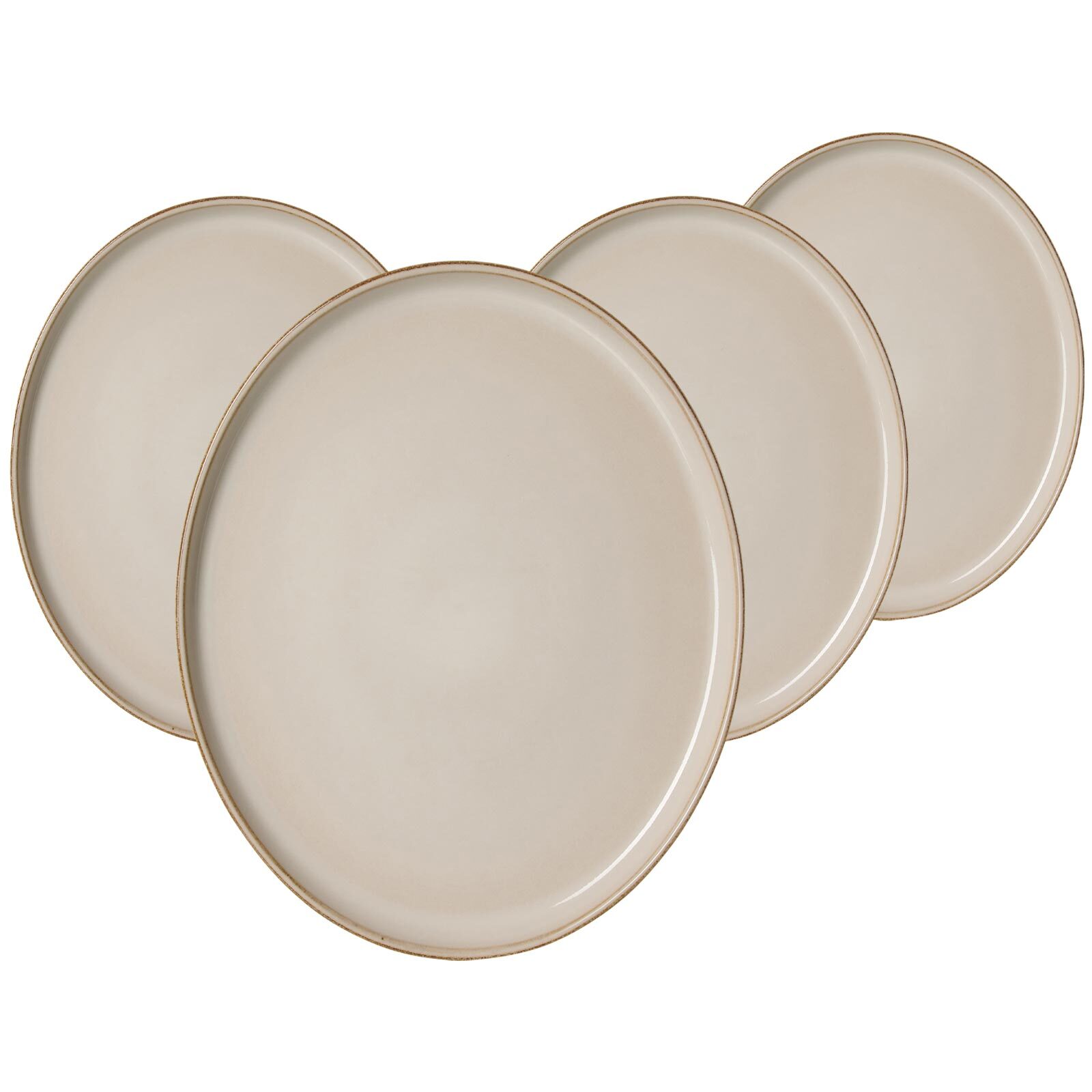 Ritzenhoff & Breker Platte Olivia 29,5 x 25 cm 4er Set - Bild 1