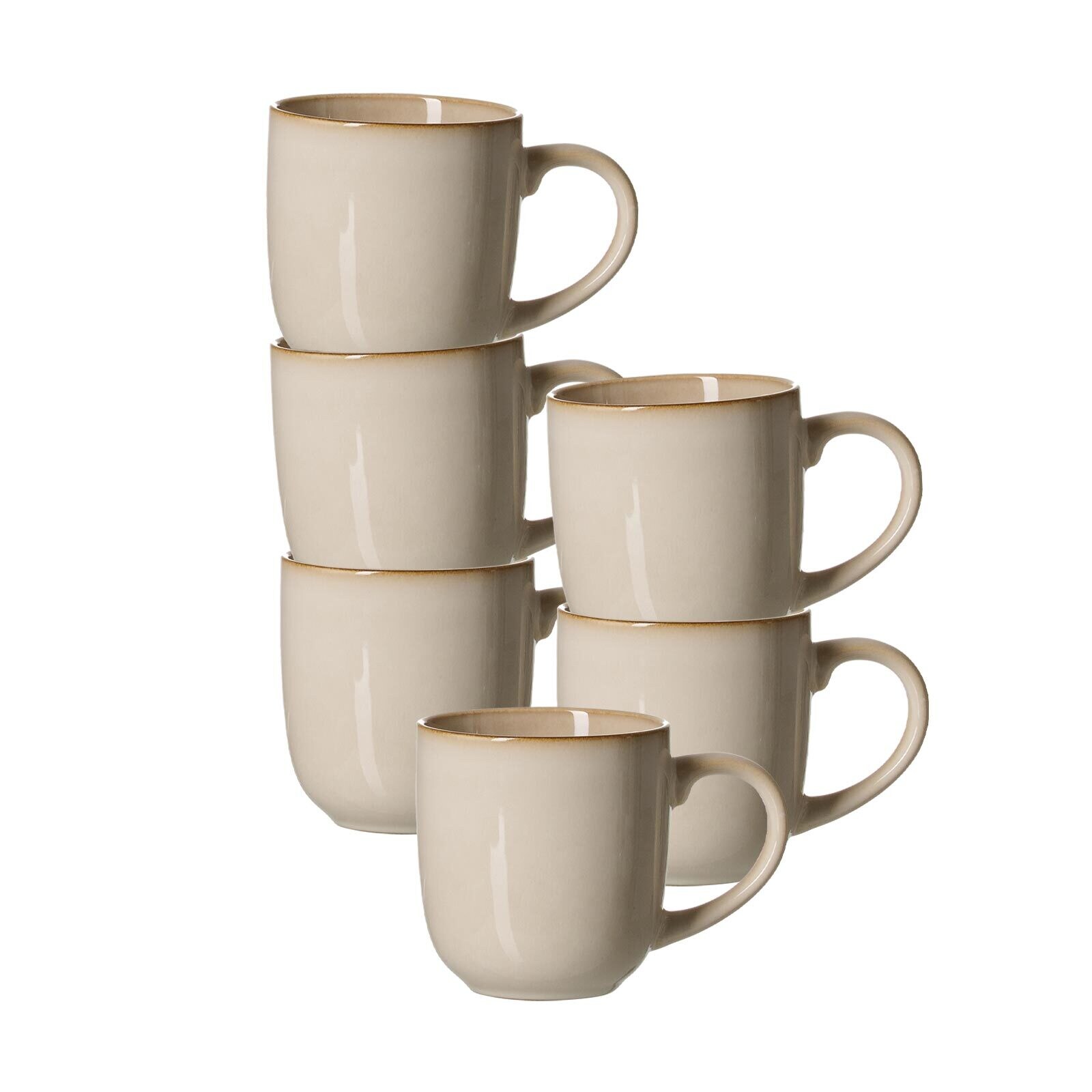 Ritzenhoff & Breker Kaffeebecher Olivia 410 ml 6er Set