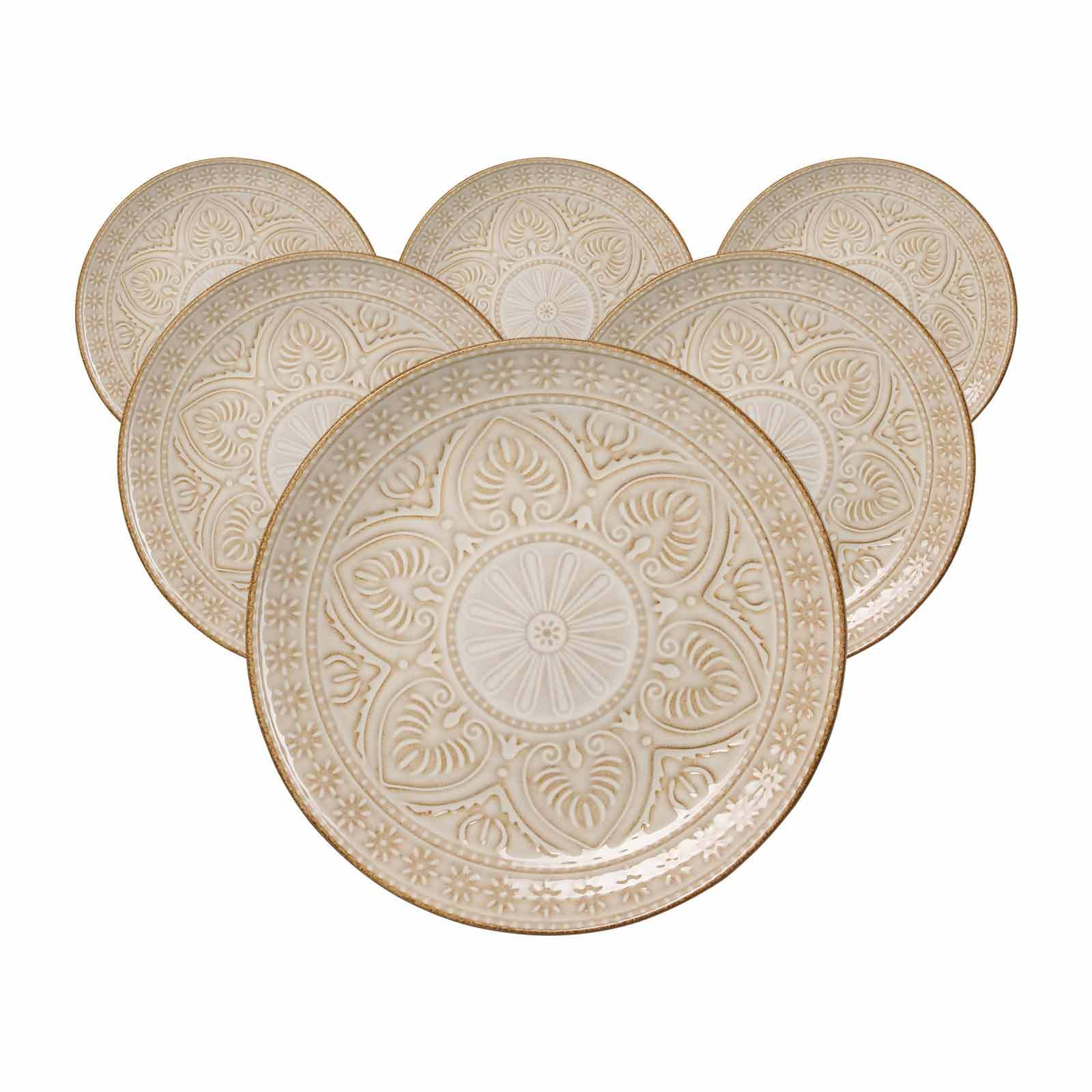 Ritzenhoff & Breker Dessertteller Omara &oslash; 21 cm 6er Set - Bild 1