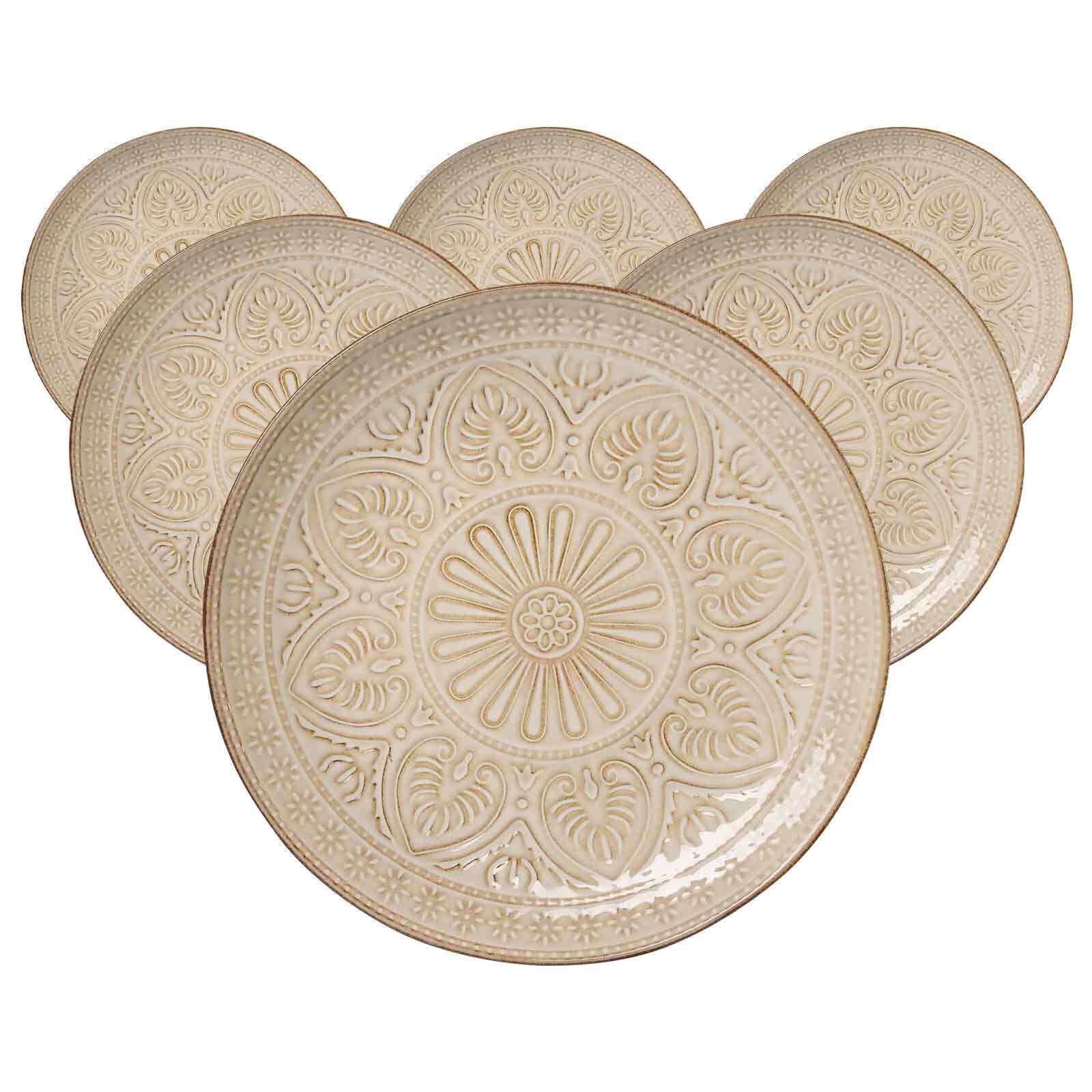 Ritzenhoff & Breker Speiseteller Omara &oslash; 26,5 cm 6er Set - Bild 1