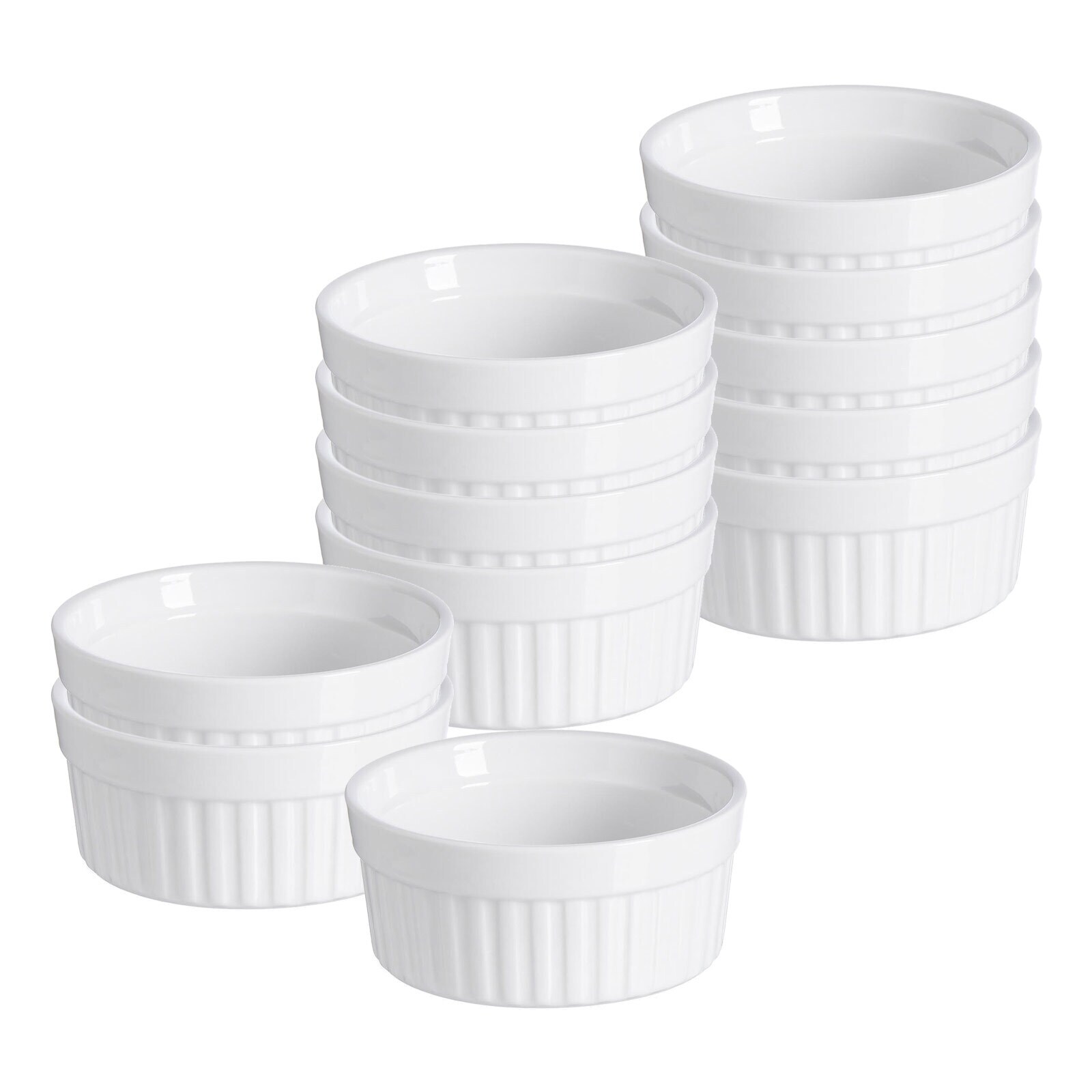 Ritzenhoff & Breker Auflaufformen Bianco &oslash; 11 cm 12er Set - Bild 1