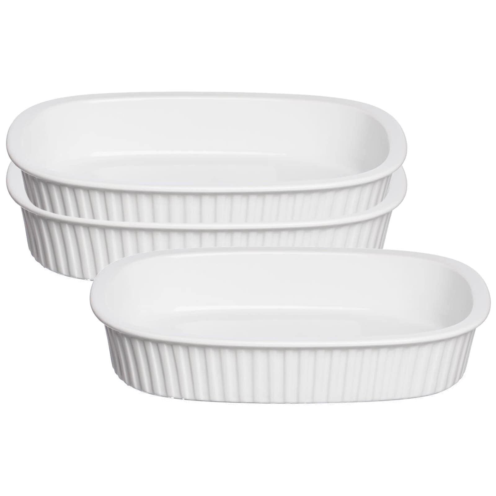 Ritzenhoff & Breker Auflaufformen Bianco 32 x 24 cm 3er Set