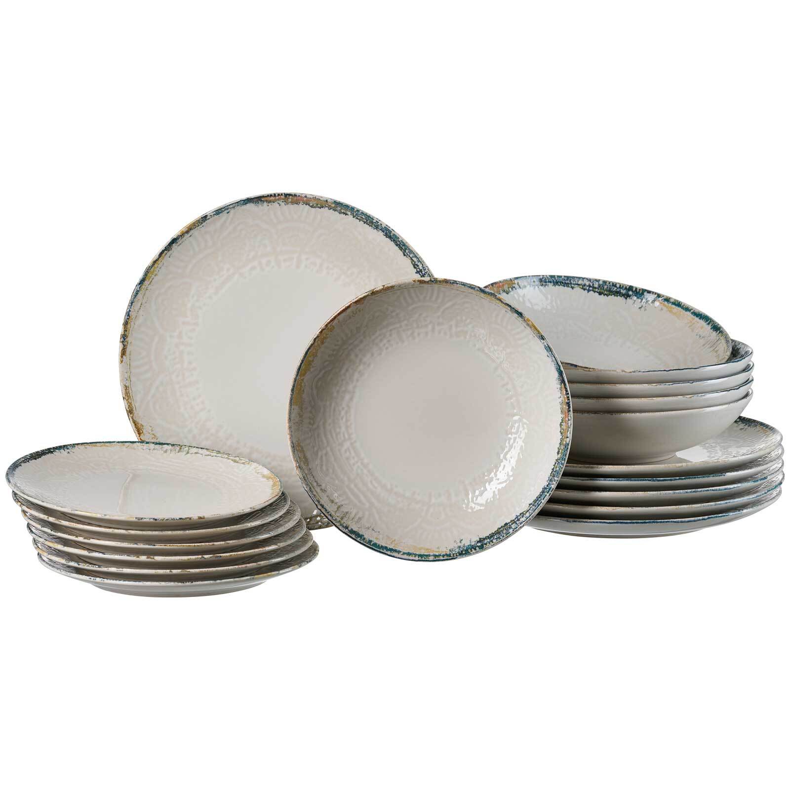 Ritzenhoff & Breker Teller-Set Alfonso 18er Set - Bild 1