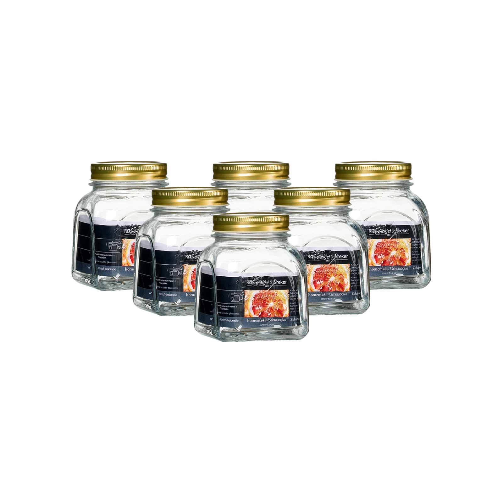 Ritzenhoff & Breker Einmachgl&auml;ser Homemade 500 ml 6er Set - Bild 1