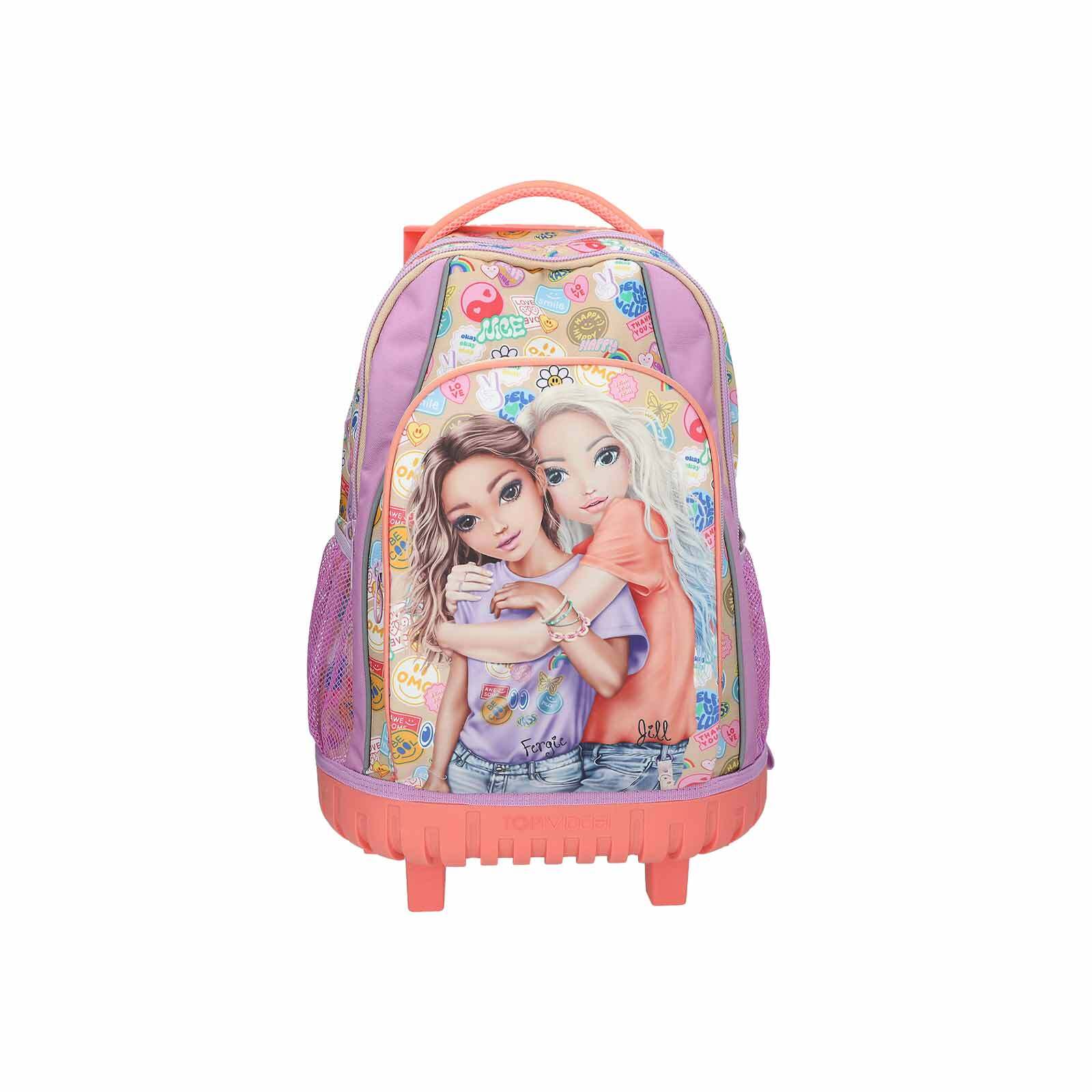 Depesche Schulrucksack Trolley GIRL POWER TOPModel 25 x 32 x 37,5 cm - Bild 1