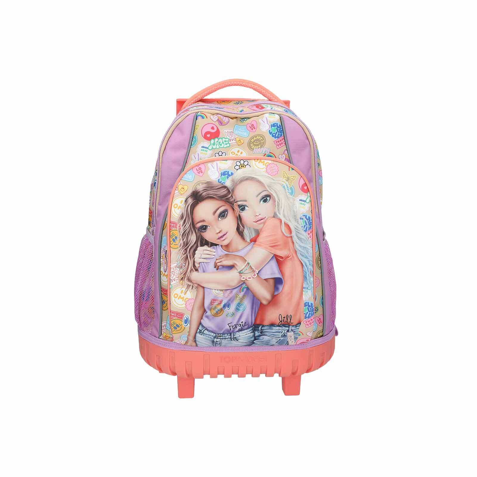 Depesche Schulrucksack Trolley GIRL POWER TOPModel 25 x 32 x 37,5 cm