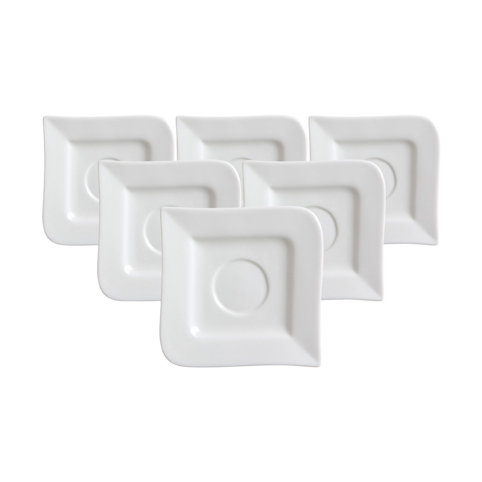 Ritzenhoff & Breker Kaffeeuntertassen Melodie &oslash; 14 cm 6er Set - Bild 1