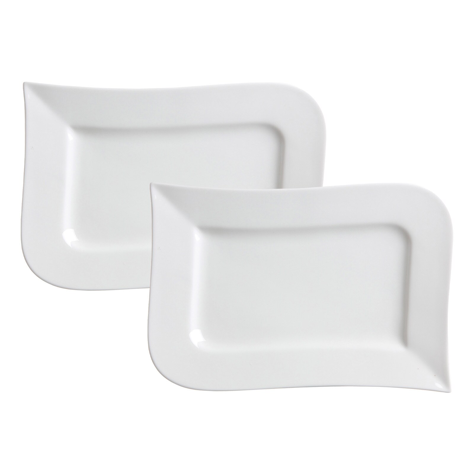 Ritzenhoff & Breker Servierplatten Melodie 26 x 17 cm 2er Set