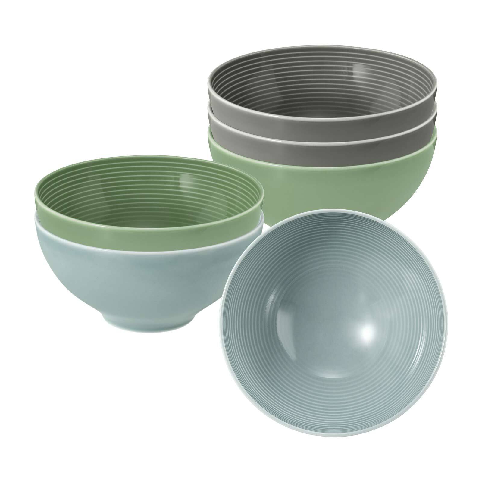 Seltmann Weiden M&uuml;slischalen Beat Color Glaze &oslash; 15,7 cm 6er Set - Bild 1