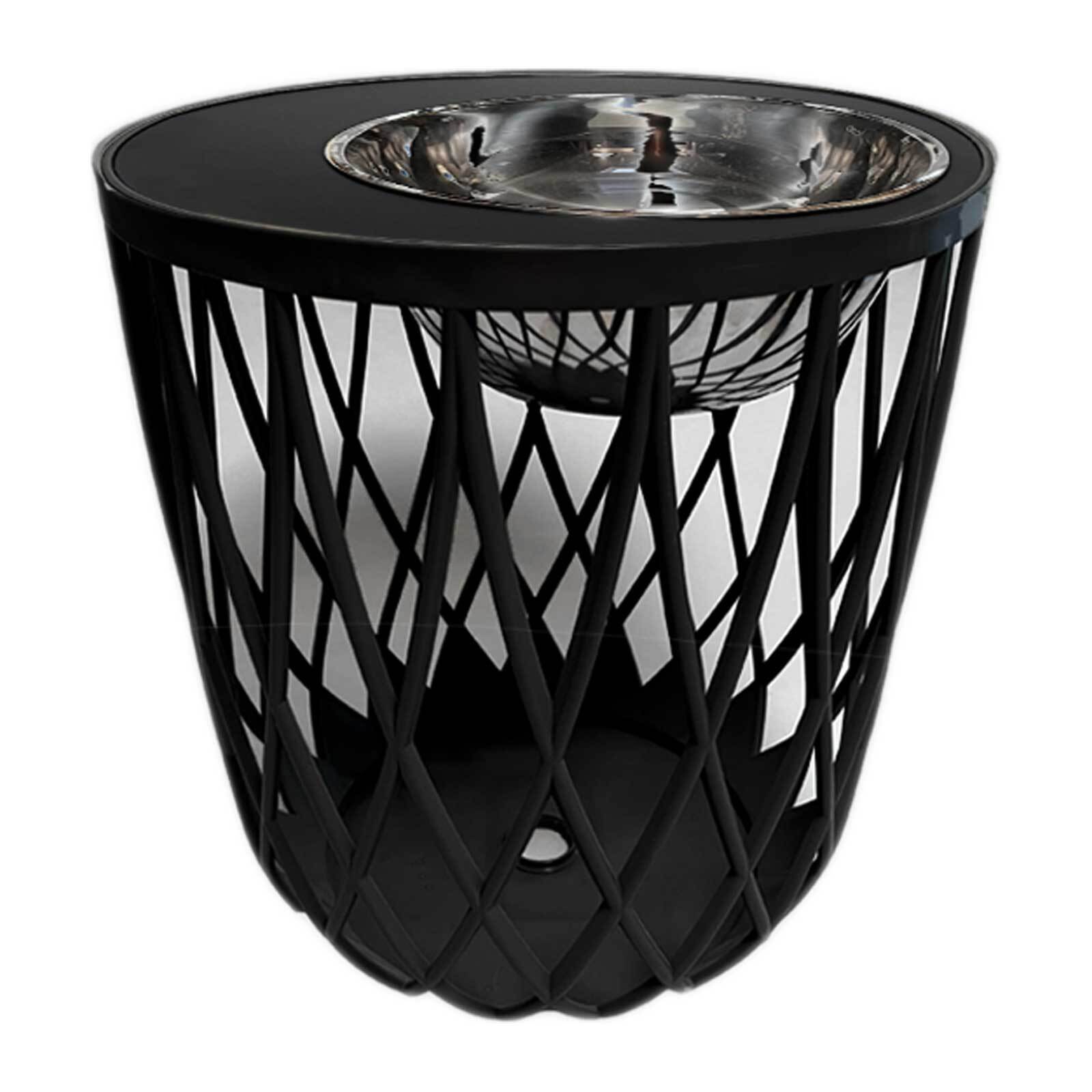 COOTAB COOLER TABLE 4-in-1 Loungetisch mit Edelstahl-K&uuml;hler Dubai 45 cm - Bild 1