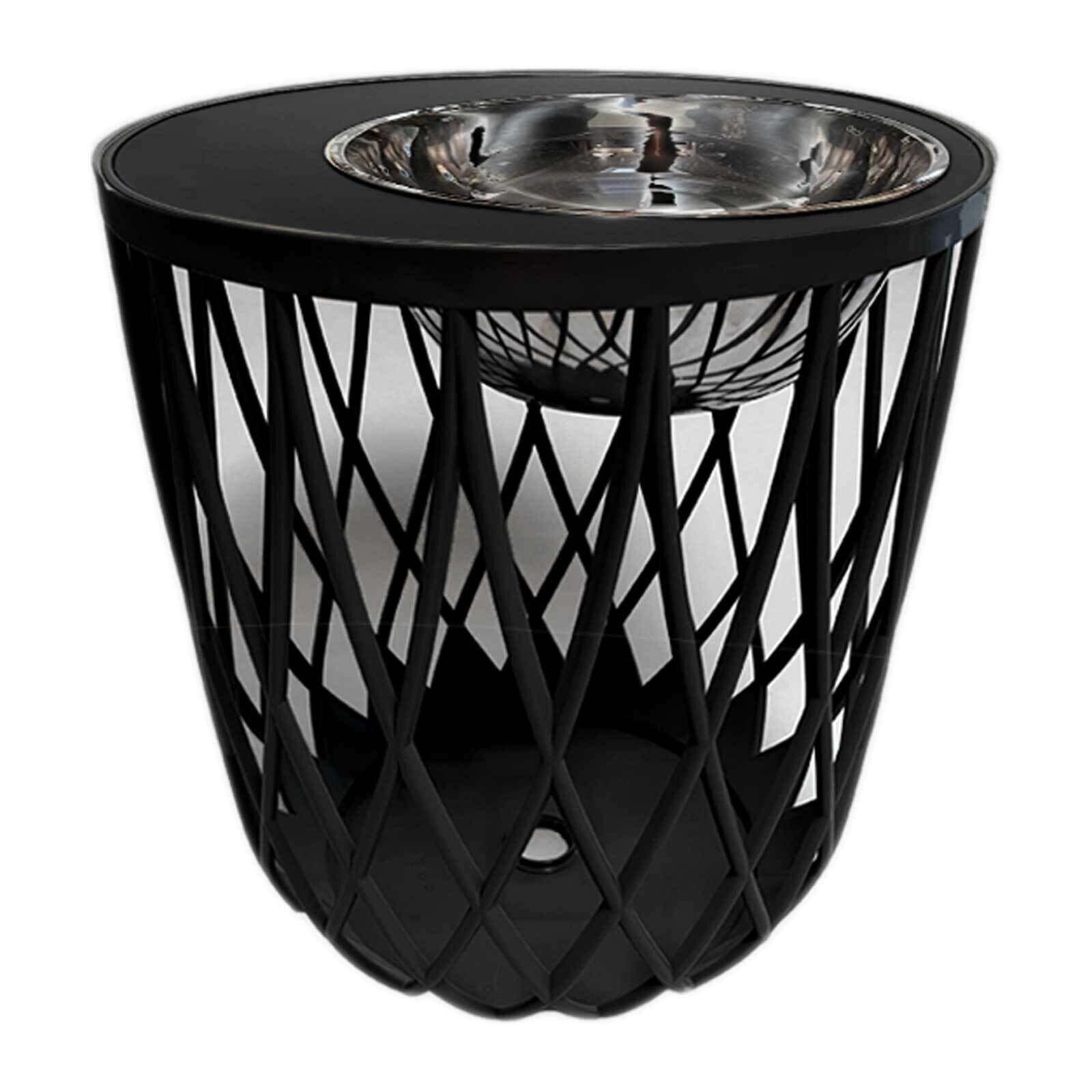 COOTAB COOLER TABLE Beistelltisch mit Edelstahl-Bierkühler Dubai 45 cm | 04262517041563