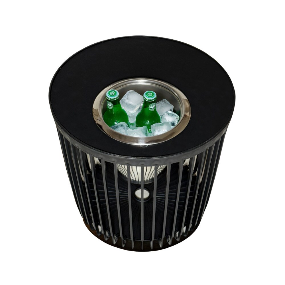 COOTAB COOLER TABLE 4-in-1 Loungetisch mit Edelstahl-Kühler Copenhagen 45 cm | 04262517041587