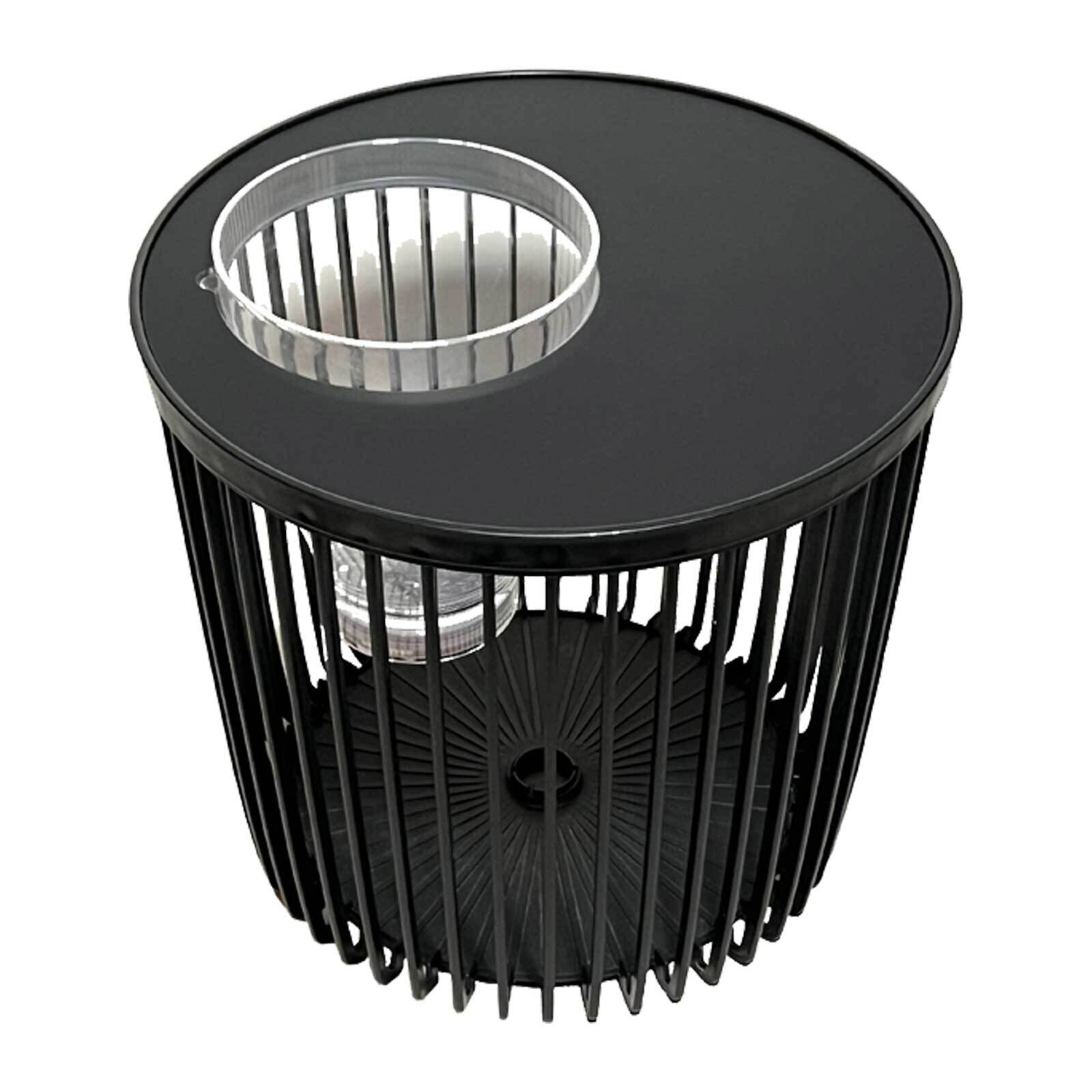 COOTAB COOLER TABLE Beistelltisch mit Acryl-Weinkühler Copenhagen 45 cm | 04262517041600