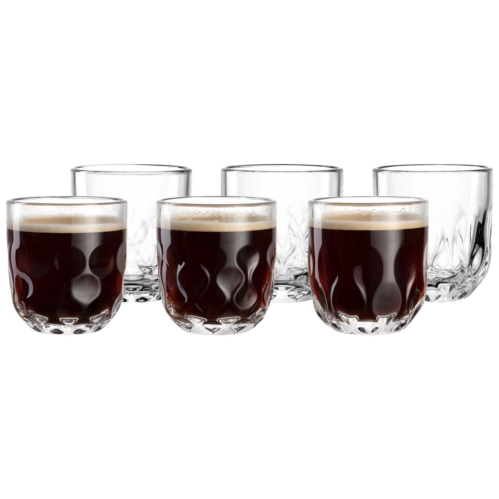 Leonardo Kaffeegl&auml;ser-Set (1/2/3) Gocce 220 ml 6er Set - Bild 1