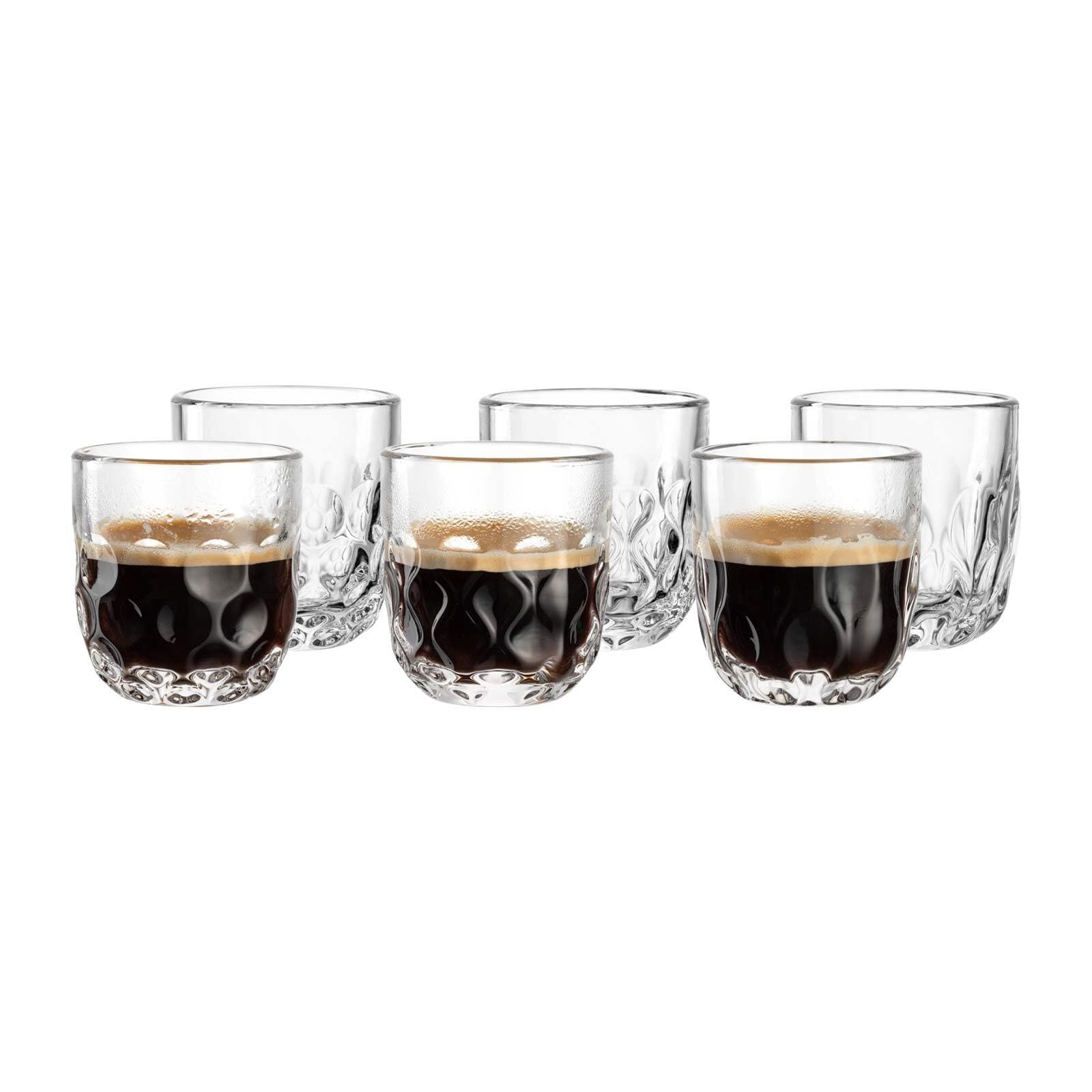 Leonardo Espressogl&auml;ser-Set (1/2/3) Gocce 60 ml 6er Set - Bild 1