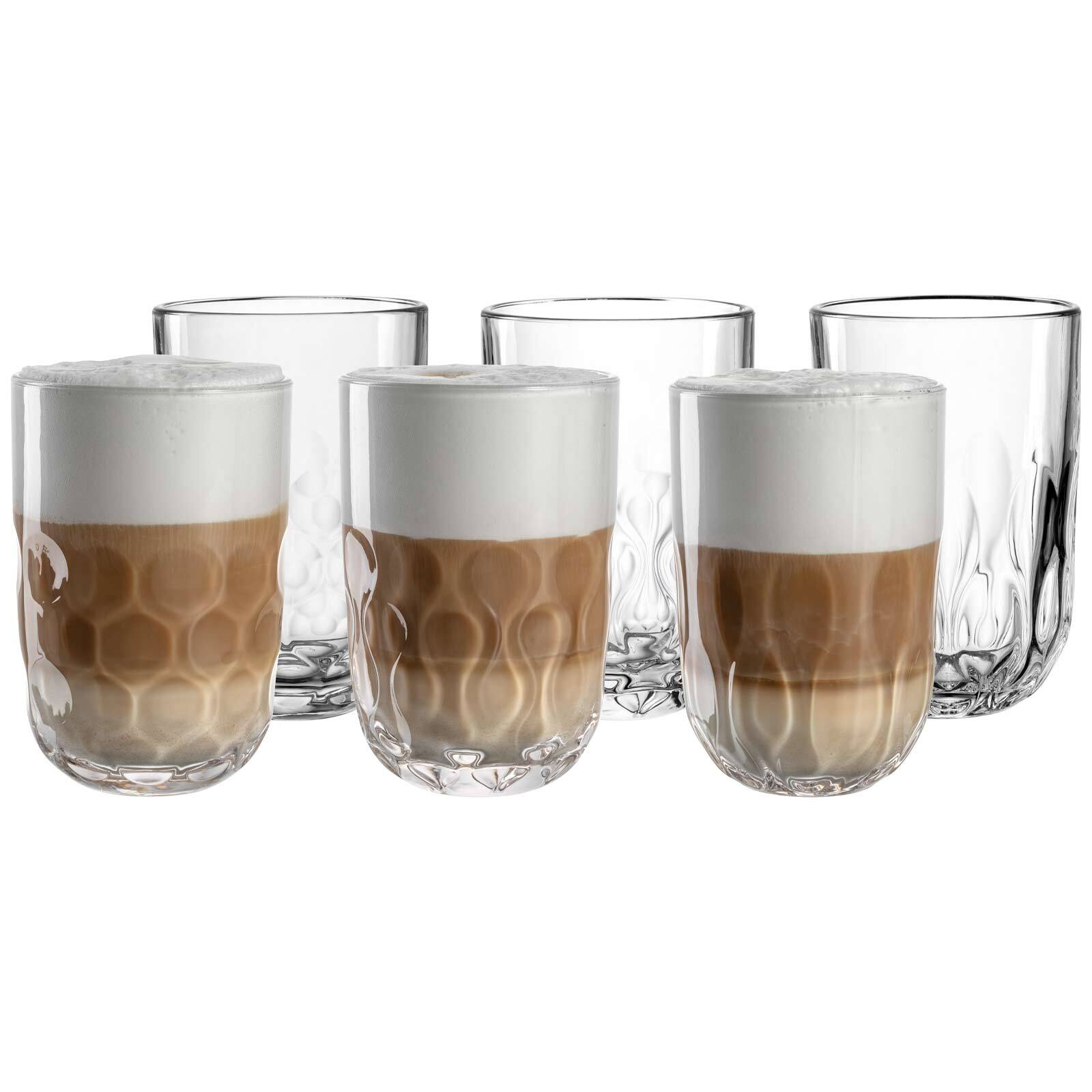 Leonardo Latte Macchiato Gl&auml;ser-Set (1/2/3) Gocce 60 ml 6er Set - Bild 1