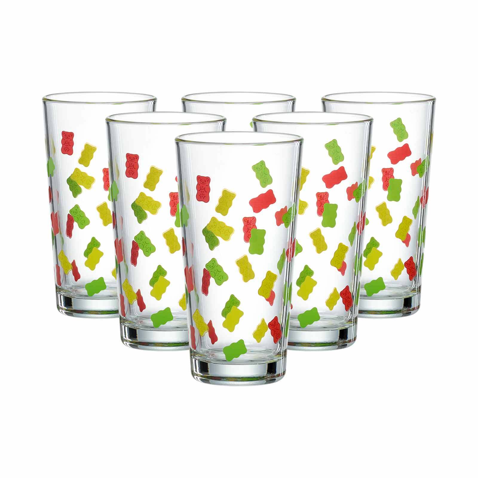 Ritzenhoff & Breker Trinkgl&auml;ser Haribo Allover 380 ml 6er Set - Bild 1