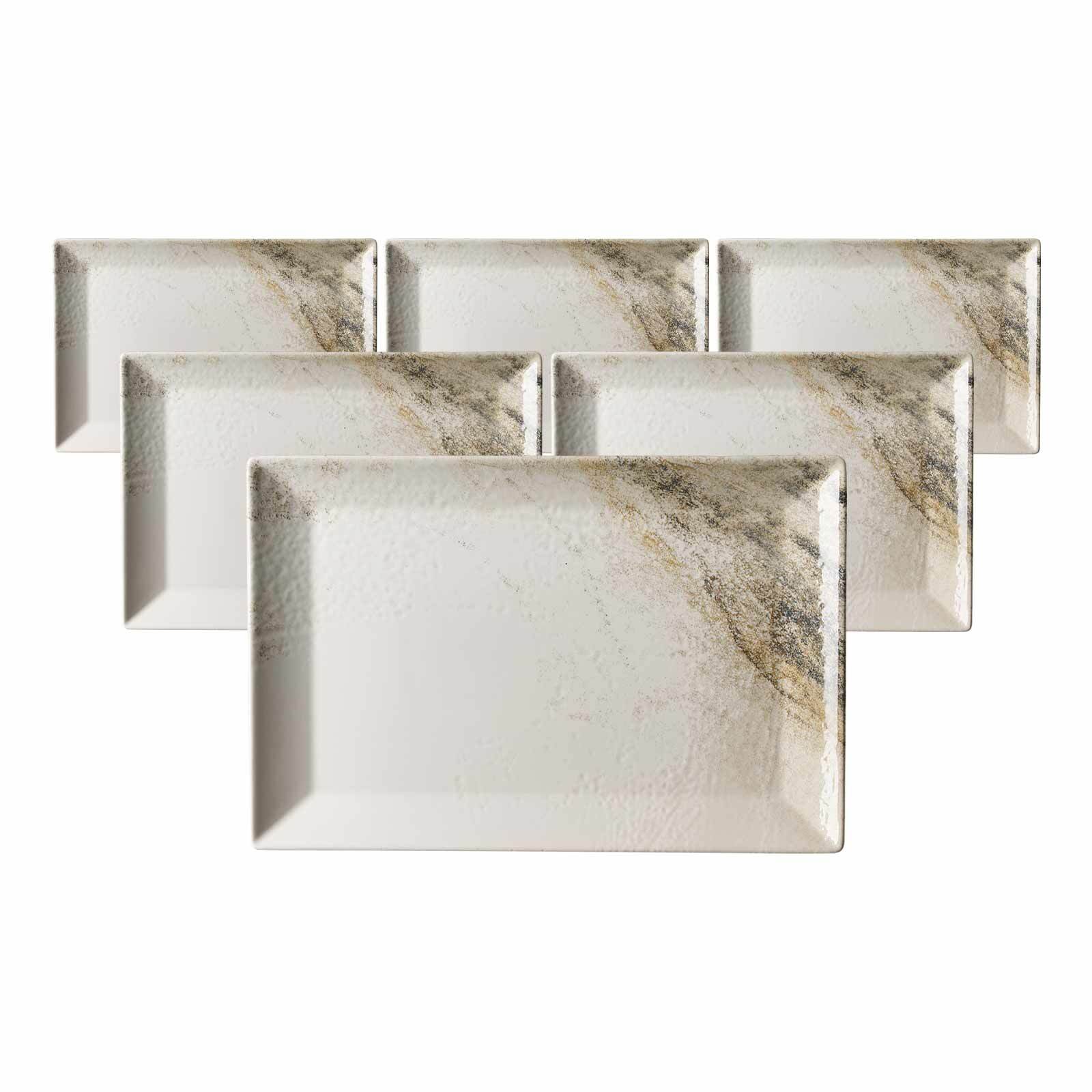 Ritzenhoff & Breker Platten Arezzo 30 x 20 cm 6er Set - Bild 1