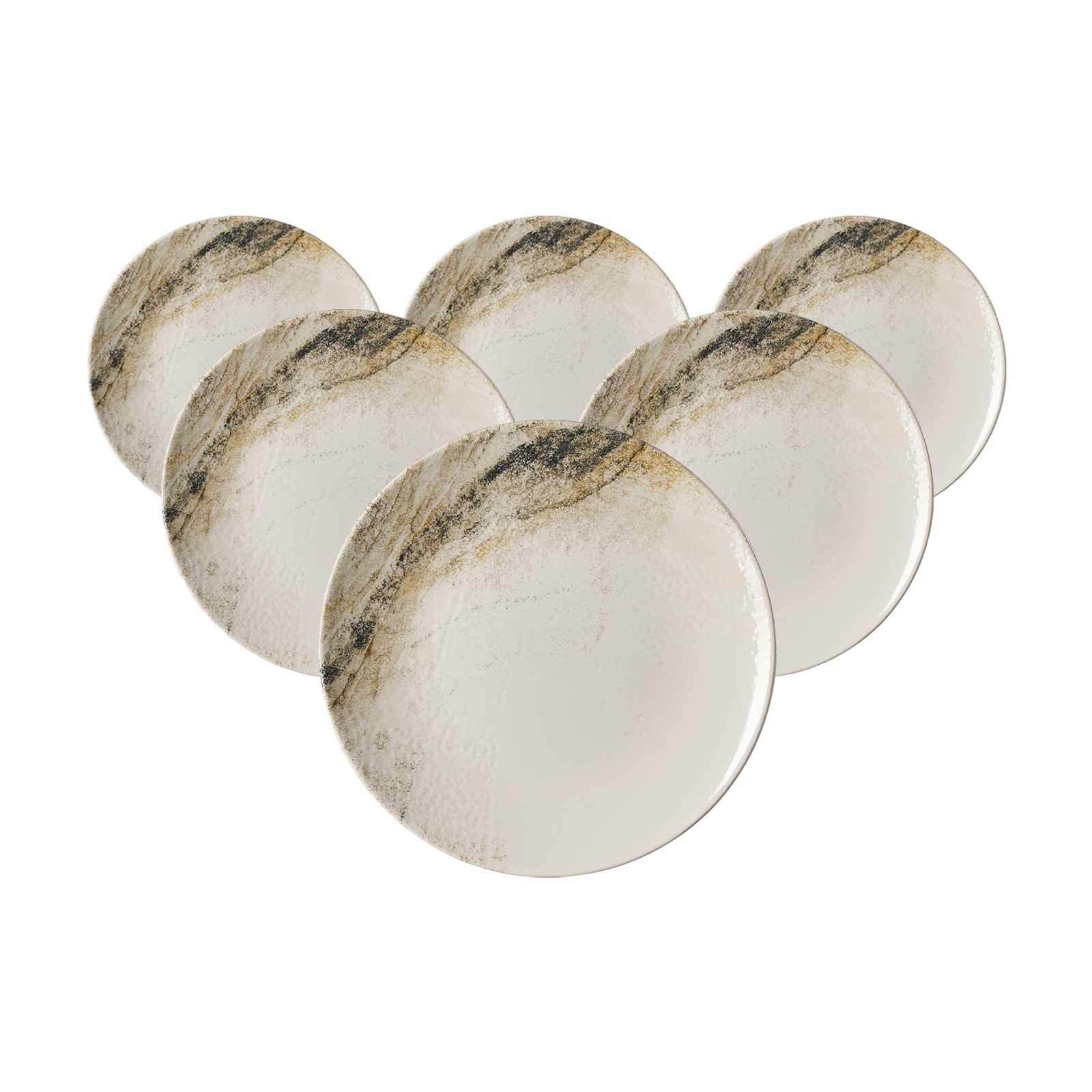 Ritzenhoff & Breker Dessertteller Arezzo &oslash; 20,5 cm 6er Set - Bild 1