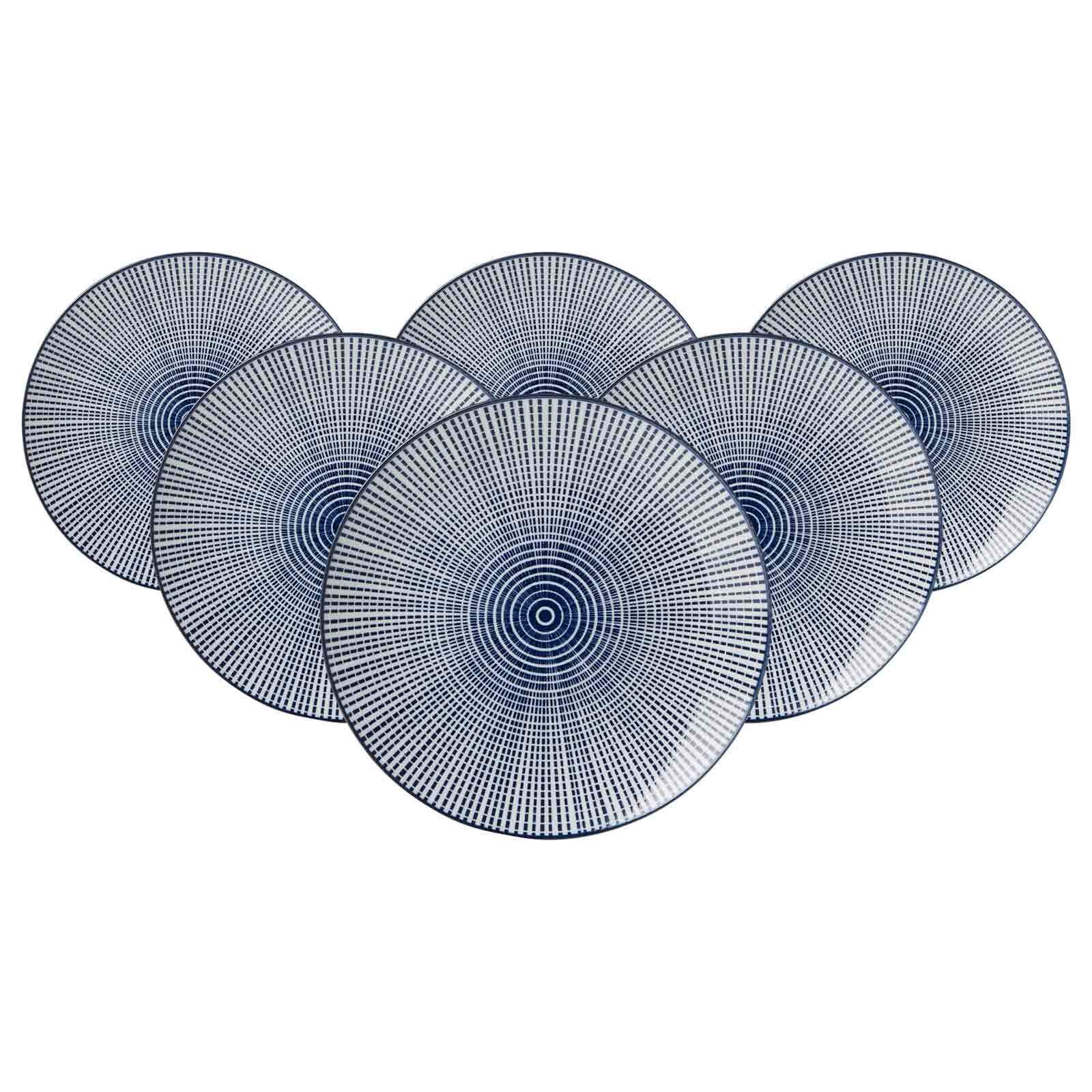 Ritzenhoff & Breker Dessertteller Royal Makoto &oslash; 21,5 cm 6er Set - Bild 1