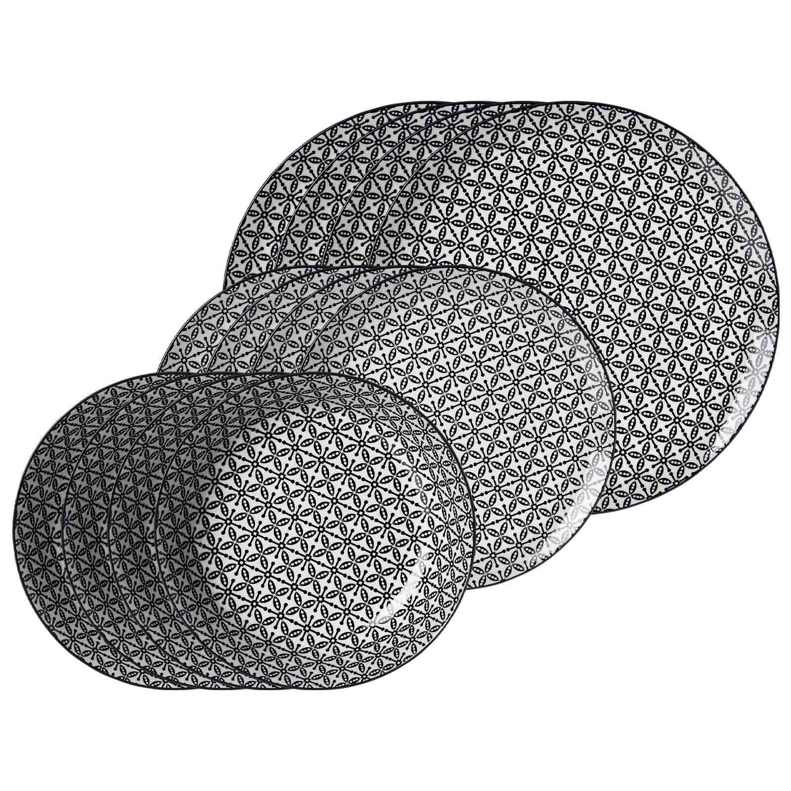 Ritzenhoff & Breker Teller-Set Takeo Leaves 12er Set - Bild 1