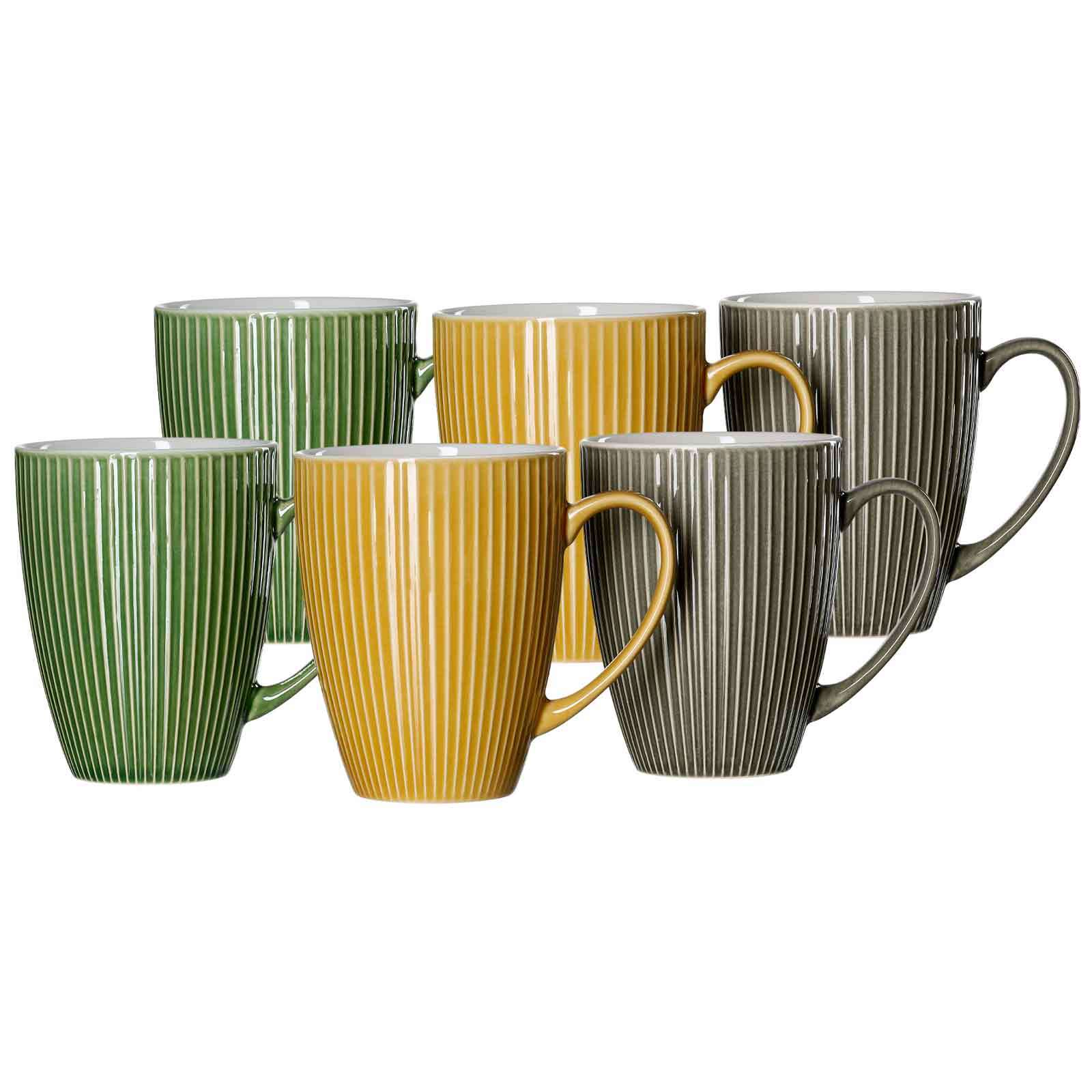 Ritzenhoff & Breker Henkelbecher Umea 450 ml 6er Set - Bild 1