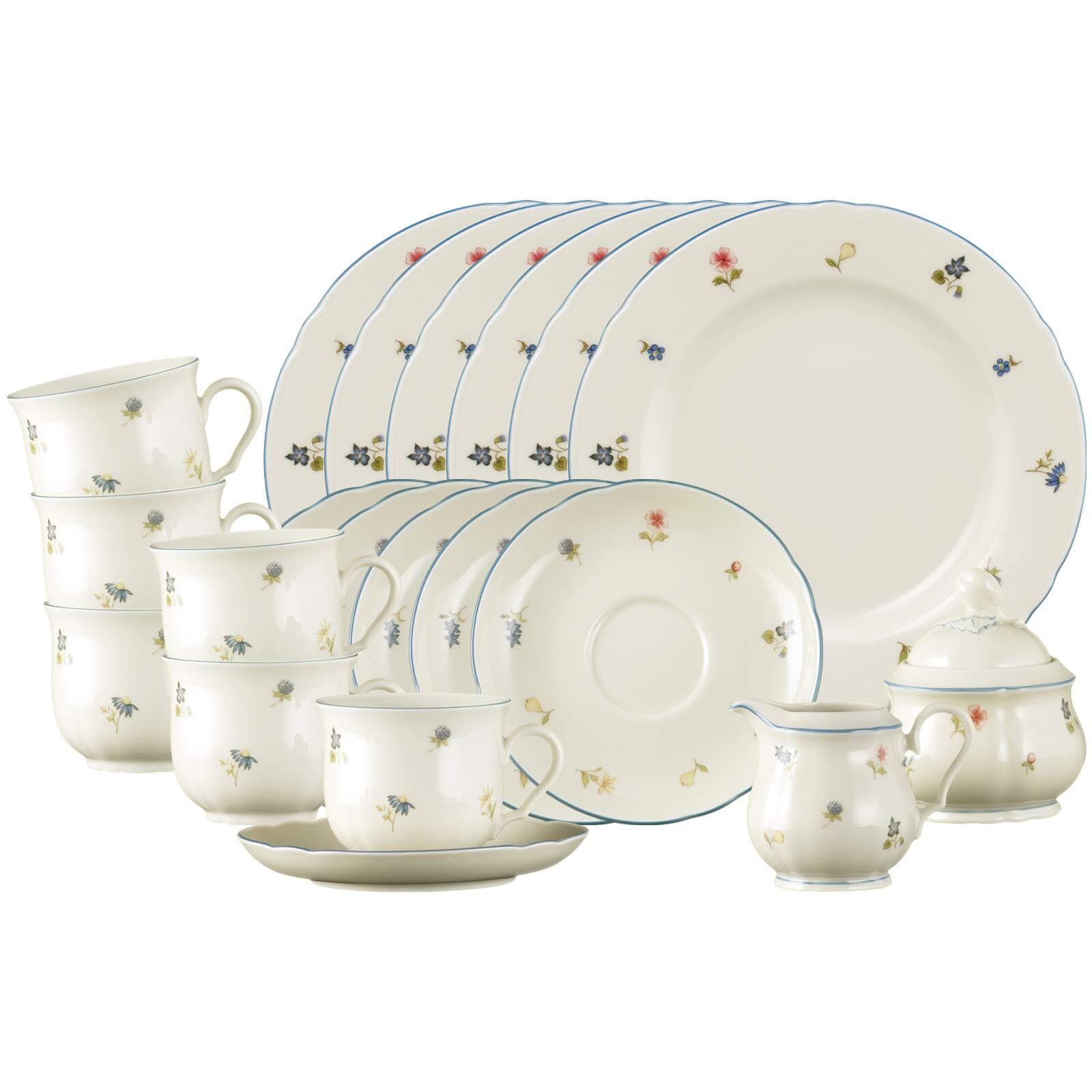 Seltmann Weiden Kaffeeservice Marieluise Streublumen 20er Set - Bild 1