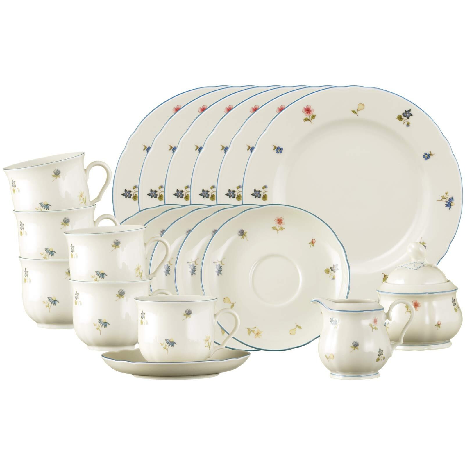 Seltmann Weiden Kaffeeservice Marieluise Streublumen 20-tlg.