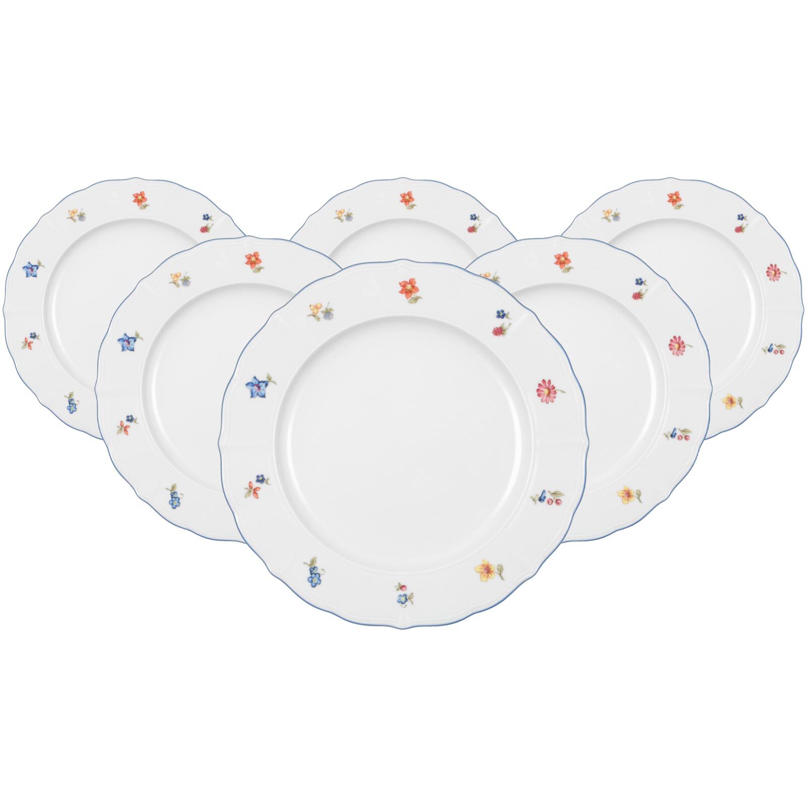 Seltmann Weiden Speiseteller Sonate Nostalgie &oslash; 26,2 cm 6er Set - Bild 1