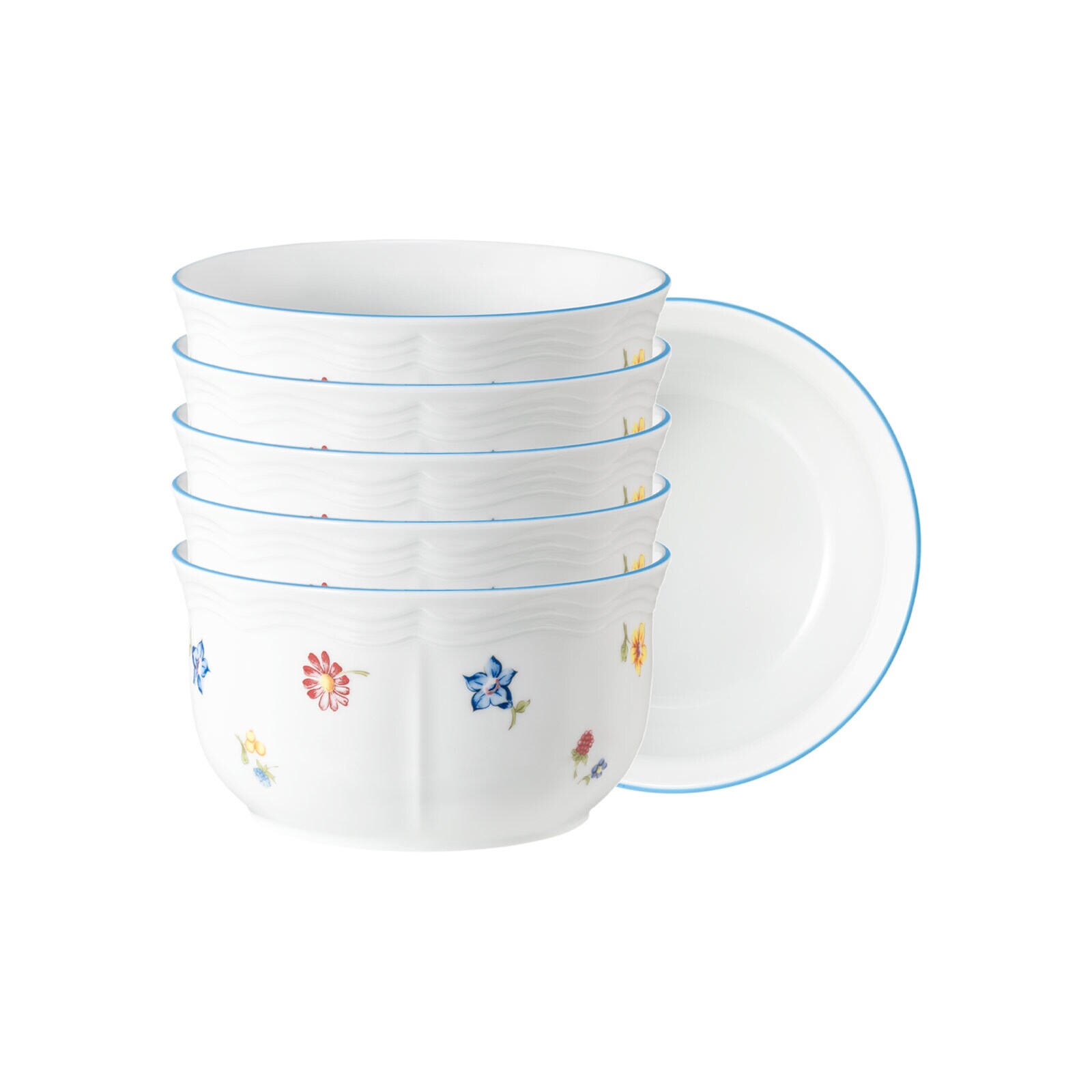 Seltmann Weiden M&uuml;slischalen Sonate Nostalgie &oslash; 15 cm 6er Set - Bild 1