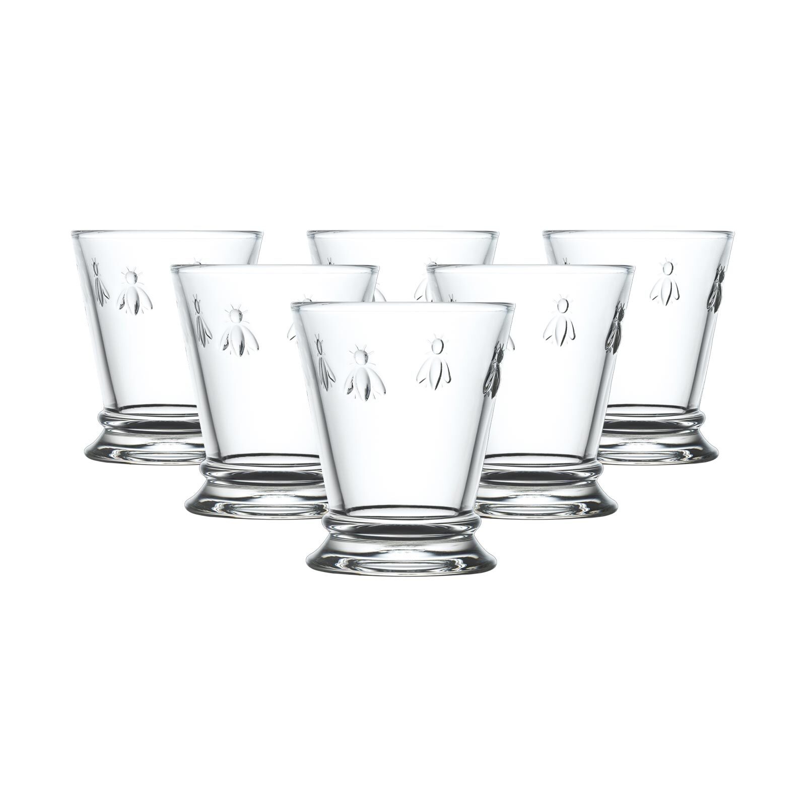 La Roch&eacute;re Wassergl&auml;ser Biene Abeille 185 ml 6er Set - Bild 1