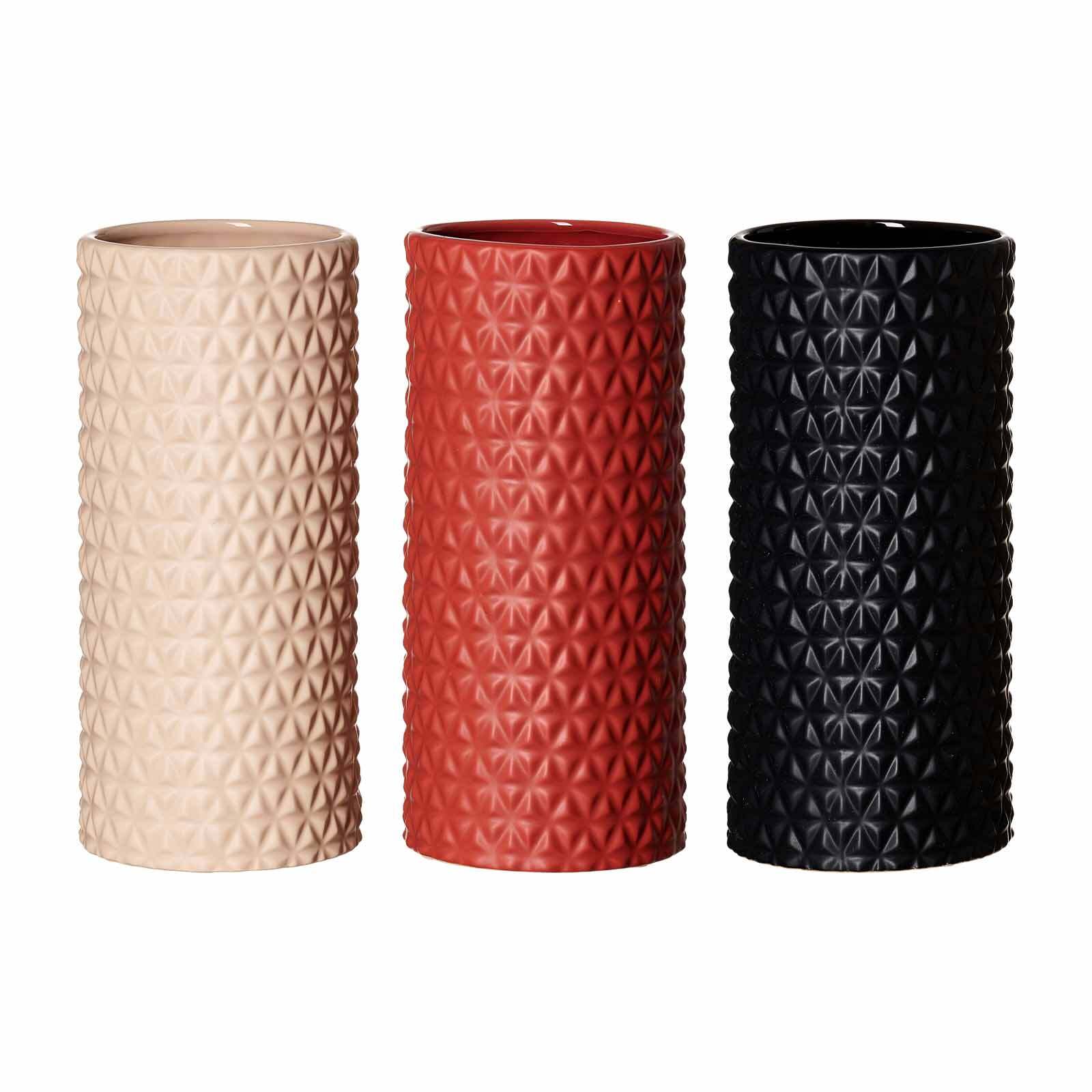 Ritzenhoff & Breker Vasen Raute 25 cm 3er Set - Bild 1