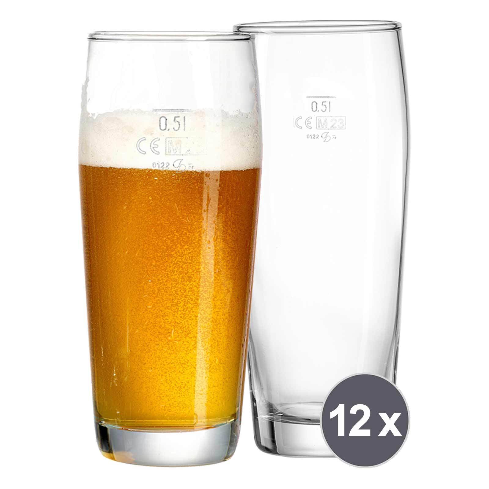 Ritzenhoff & Breker Biergl&auml;ser Willi 0,5 Liter 12er Set - Bild 1