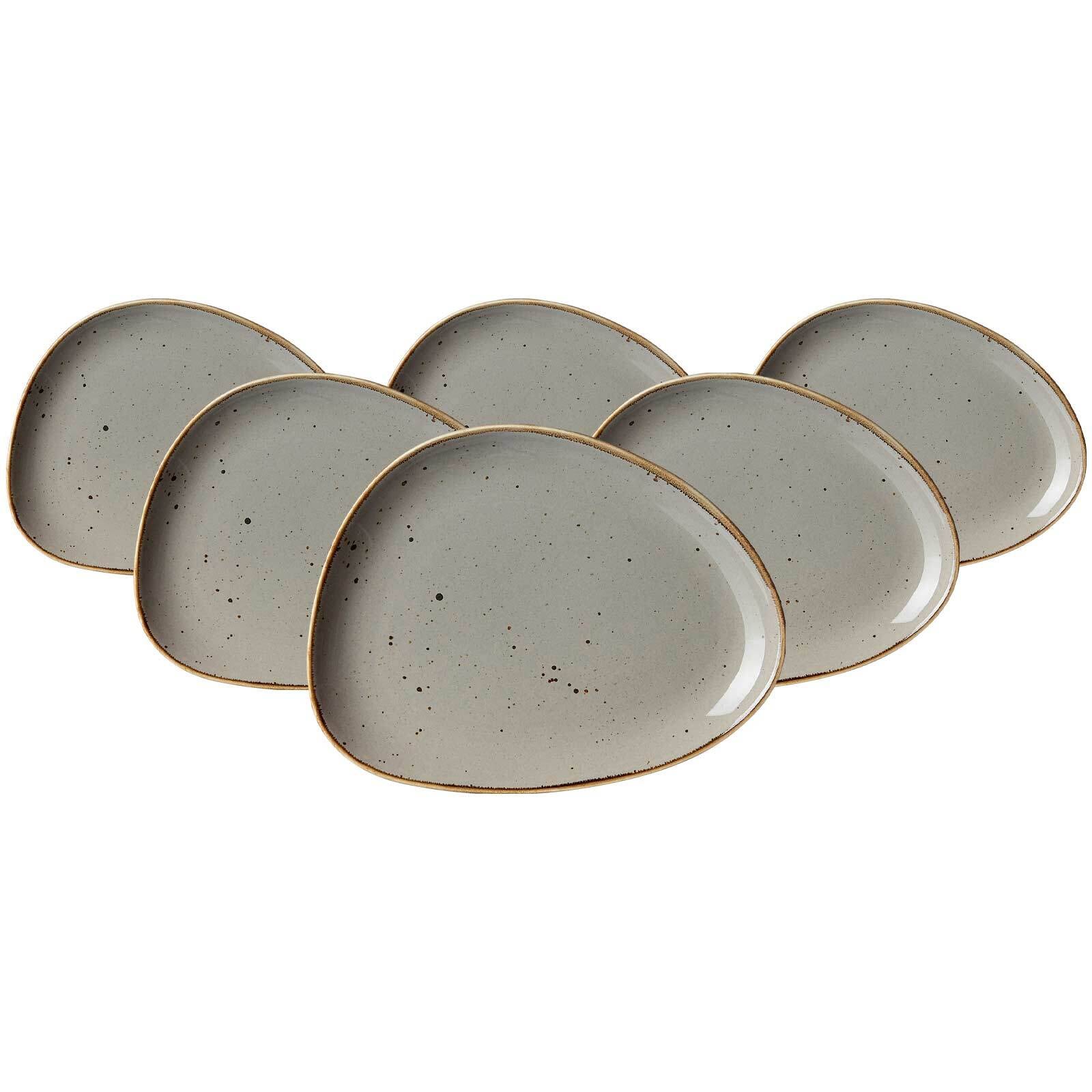 Ritzenhoff & Breker Beilagenteller Taste 20,5 x 16 cm 6er Set
