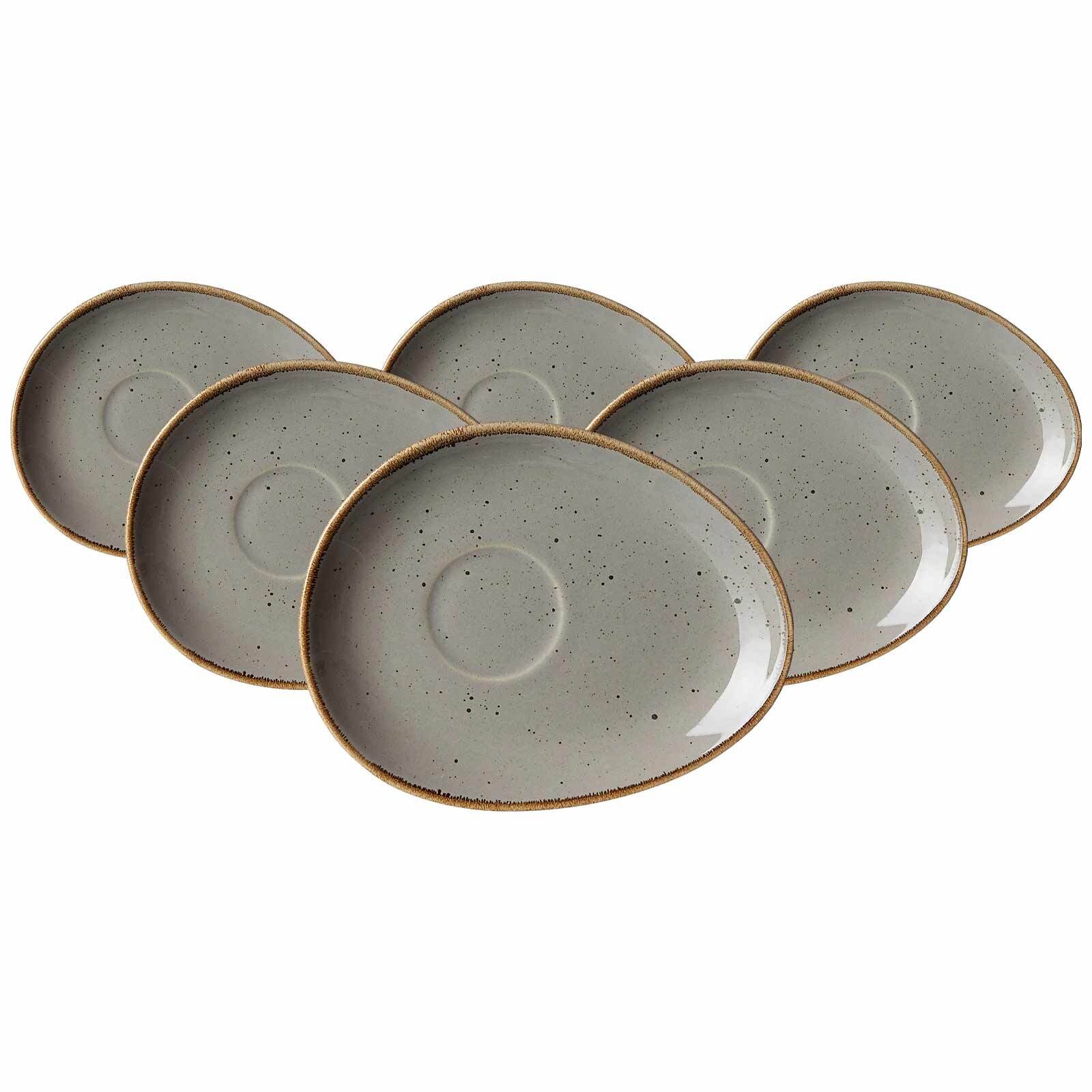 Ritzenhoff & Breker Kaffeeuntertassen Taste 17 x 13,5 cm 6er Set