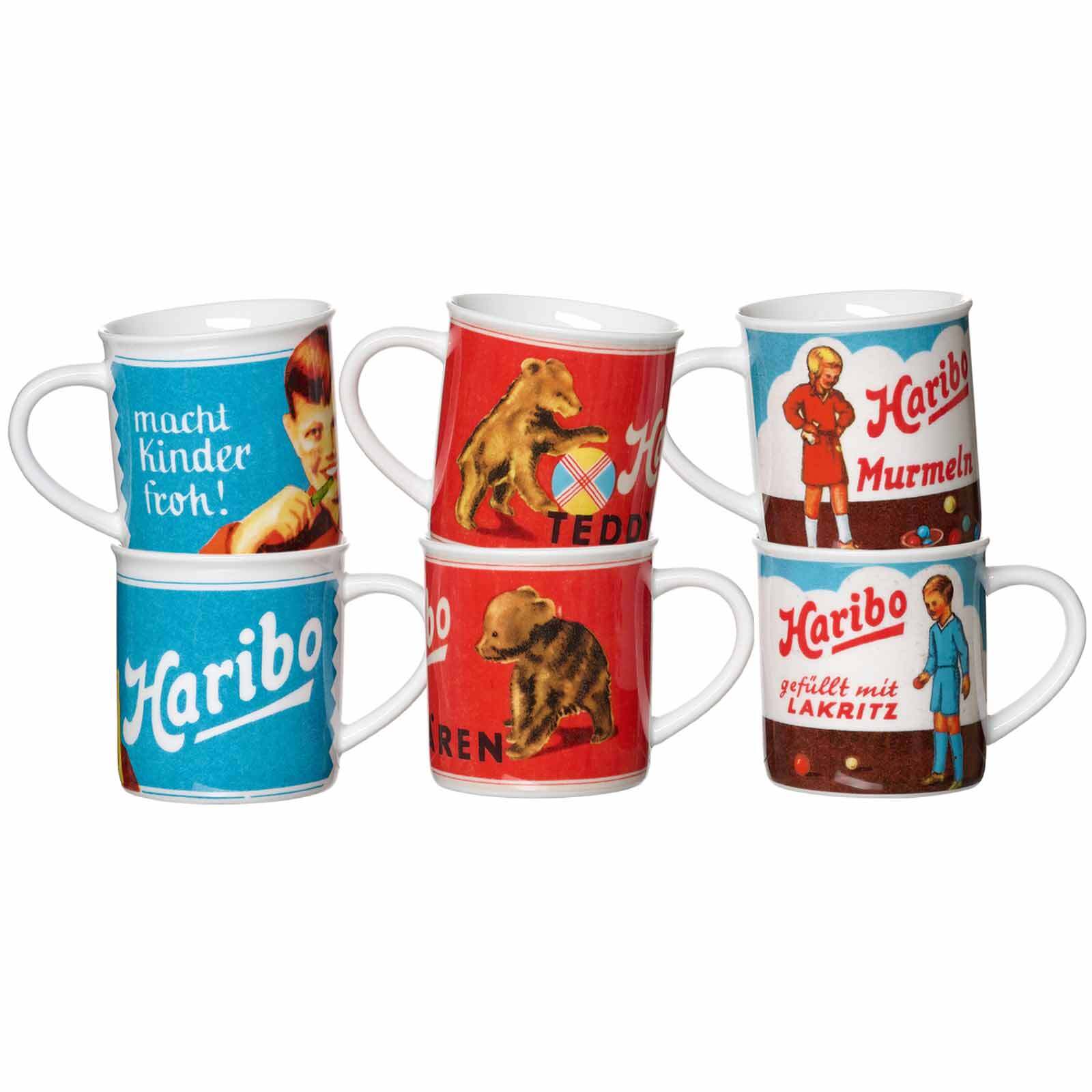 Ritzenhoff & Breker Becher Retro Haribo 380 ml 6er Set - Bild 1